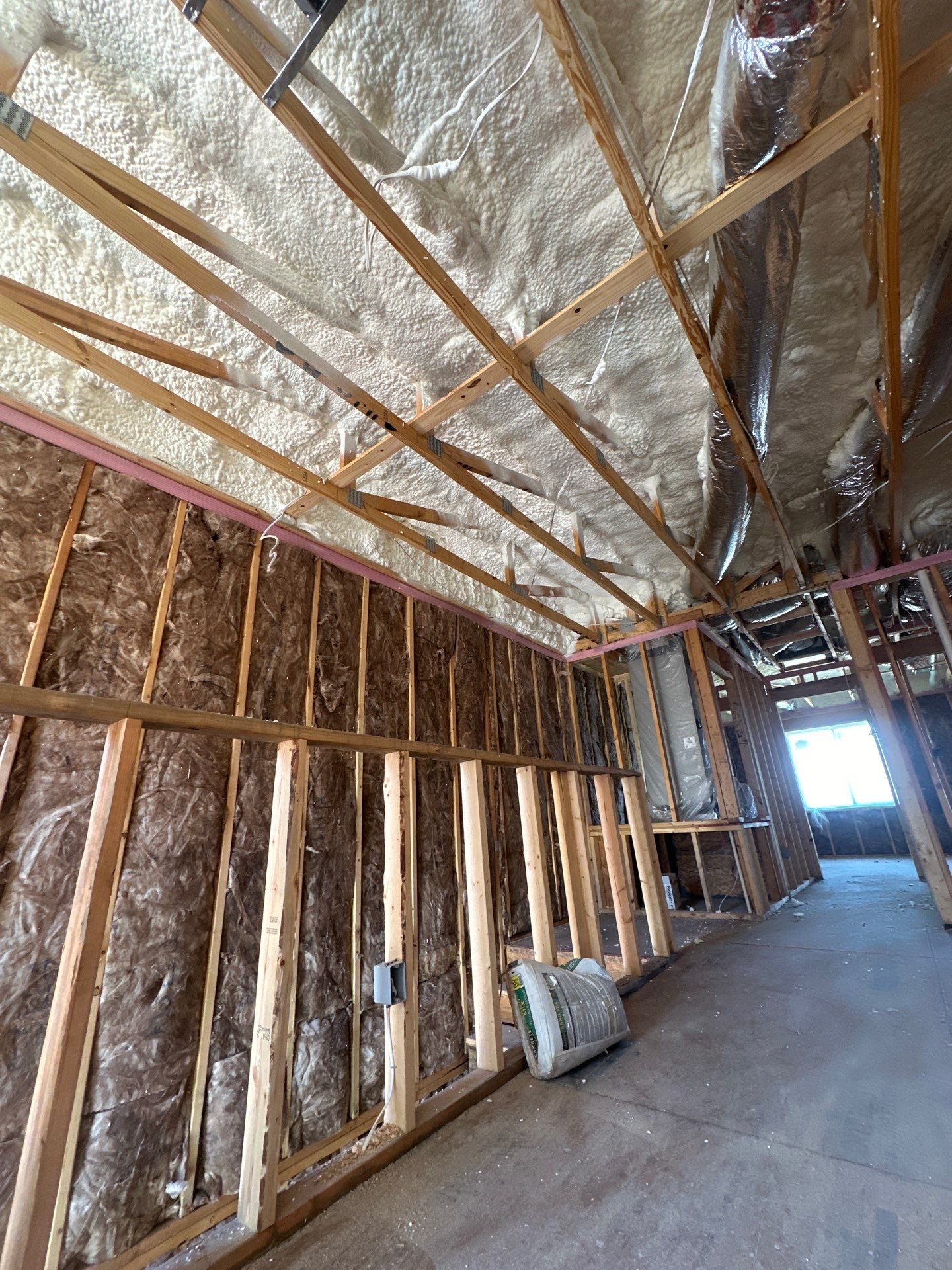 Batt/ Spray foam insulation by Apex Insulation Solutions