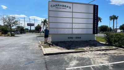 Monument Sign for Regency Shoppes