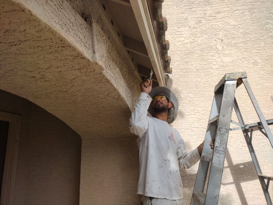 Build Year: 2000; 1950 s.f.; Residential Single Family Home in Phoenix AZ 85024 by Crash of Rhinos Painting & Garage Floors