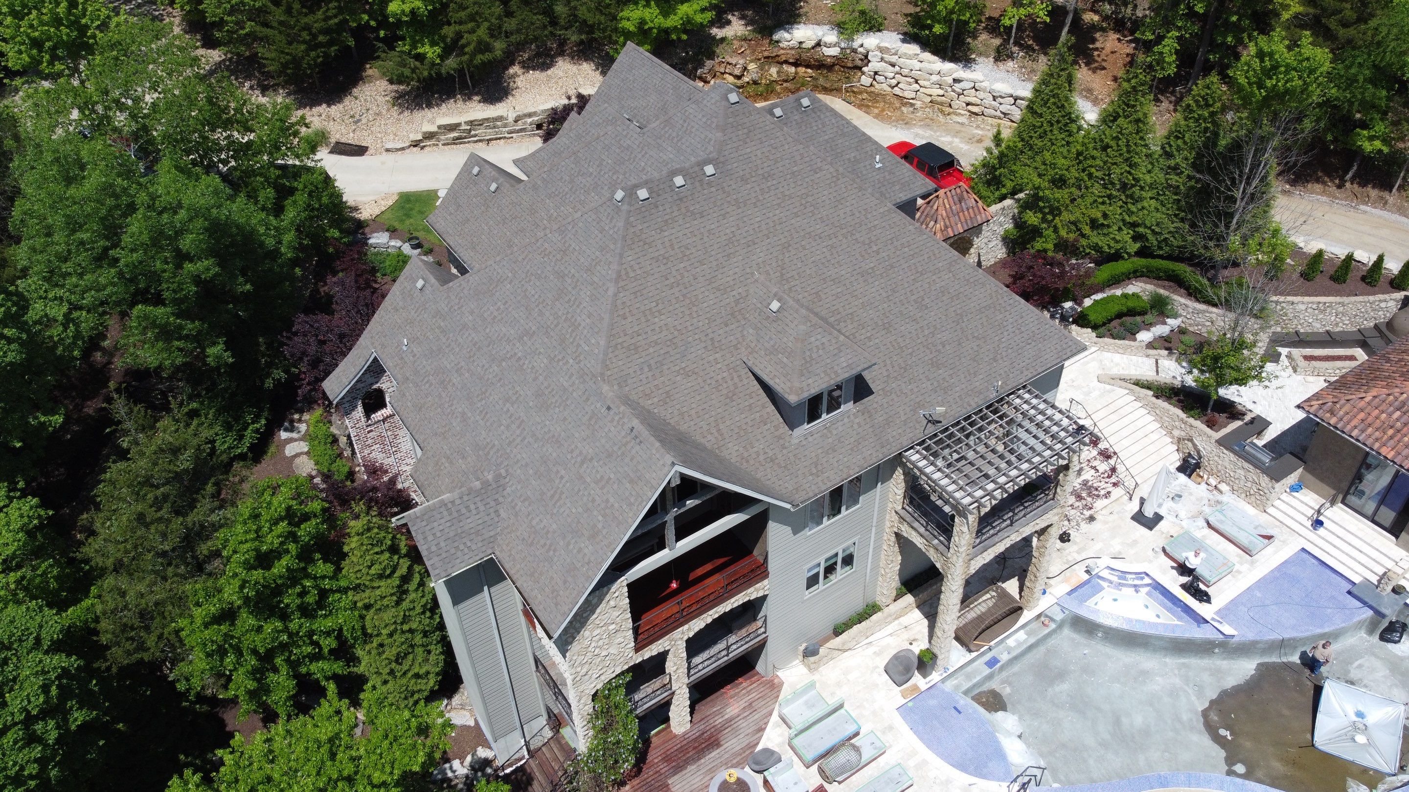 Residential Roofing + Gutters & Downspouts & Gutter Guards Install  by Titan Commercial & Residential Roofing 