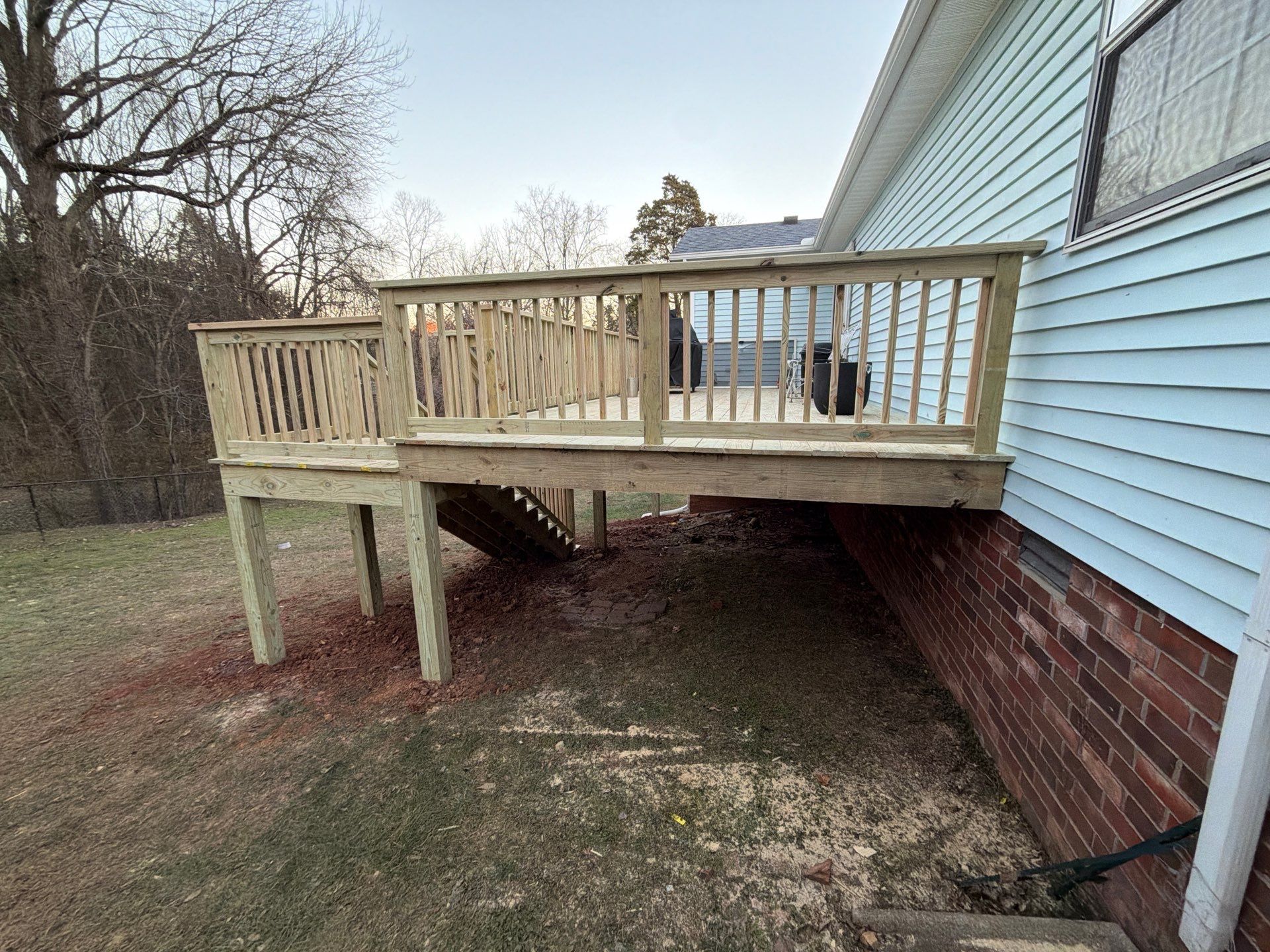 Deck Build in Nashville by Music City Improvements