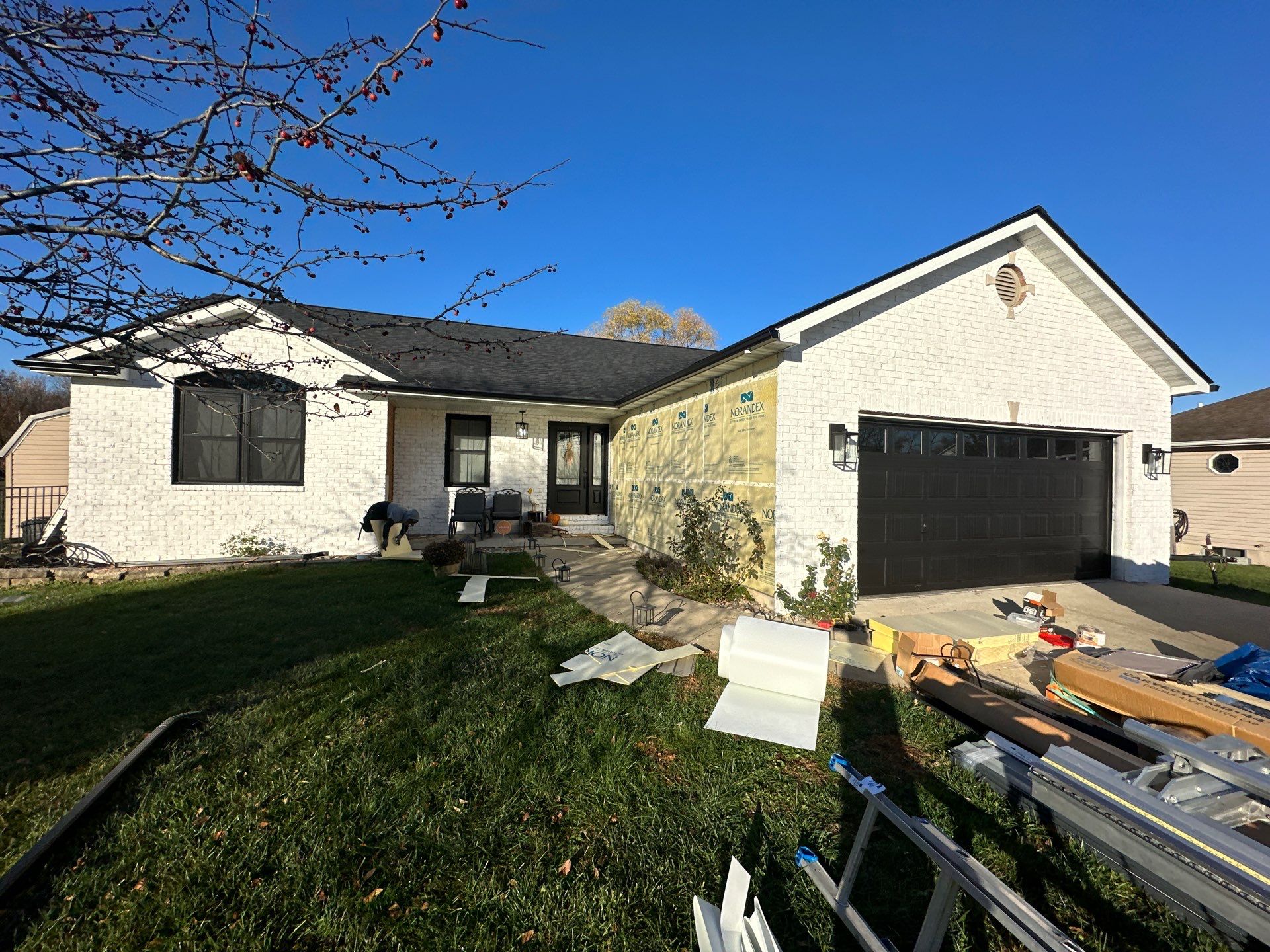 Installation of New Siding  by H&F Exteriors