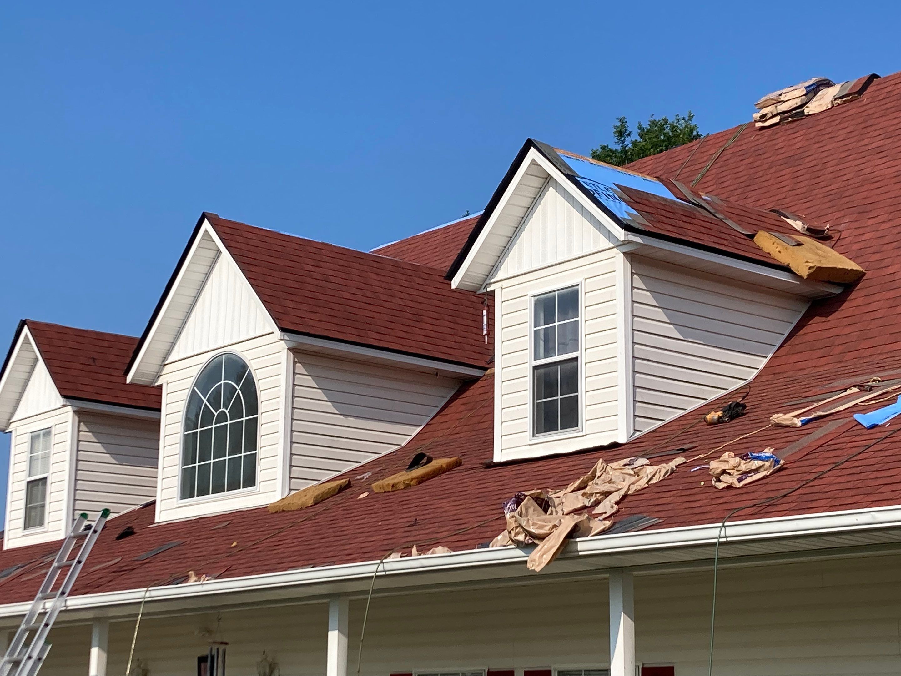 Residential Roofing Installation using GAF Timberline HDZ by Hostetler Roofing