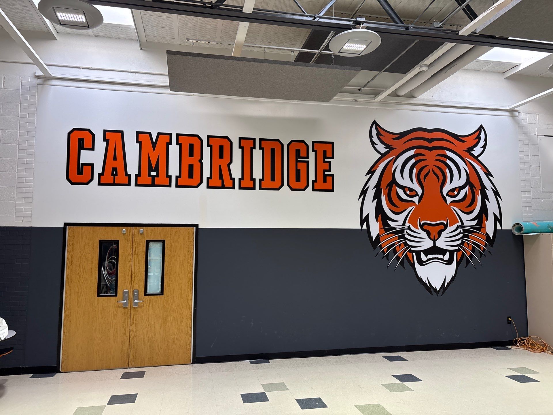 Cambridge School Custom Wall Vinyl Installation by FASTSIGNS of Saratoga Springs 