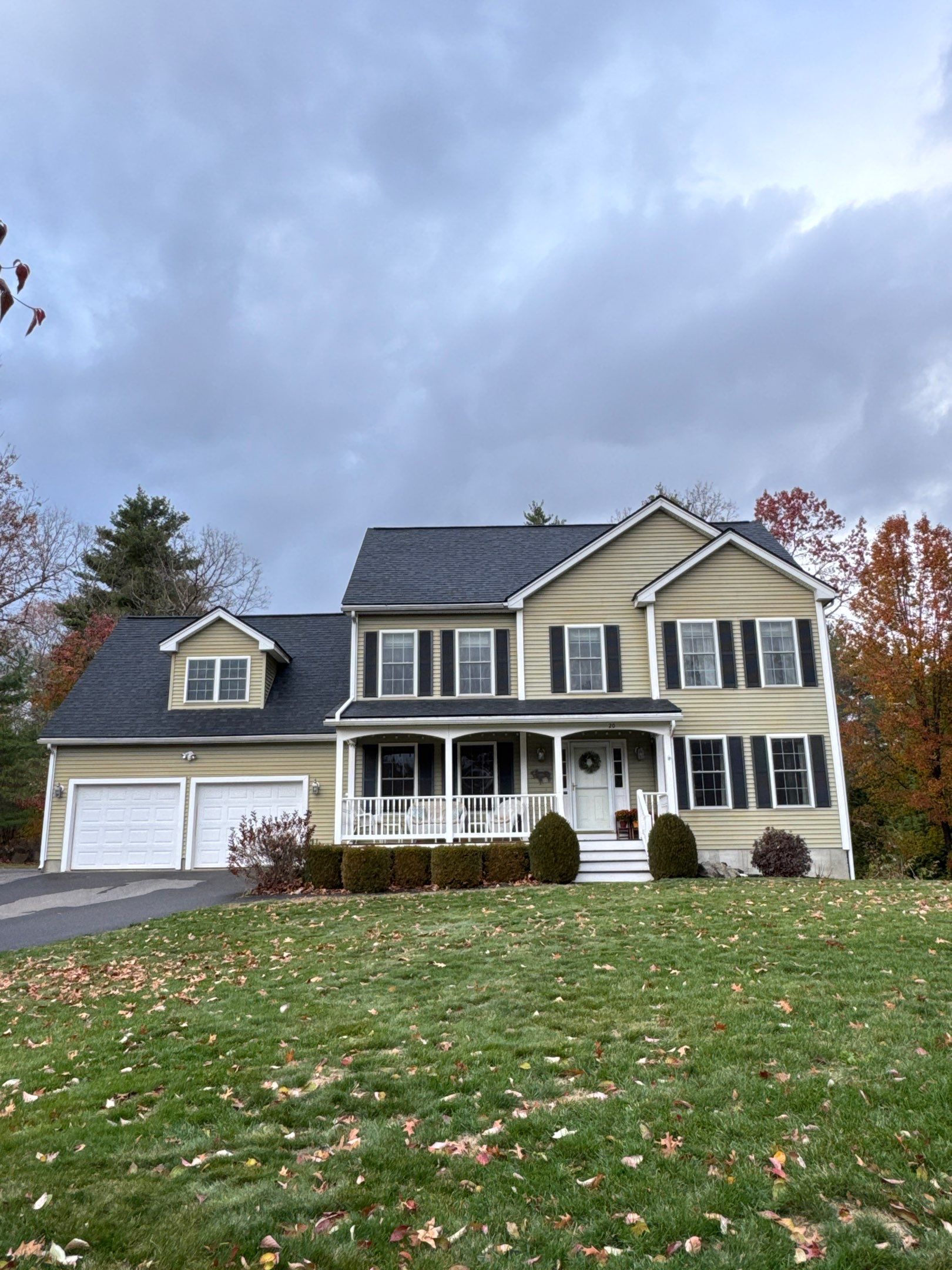 Litchfield, NH Roof Replacement With Owens Corning Onyx Black Shingles by Compass exteriors