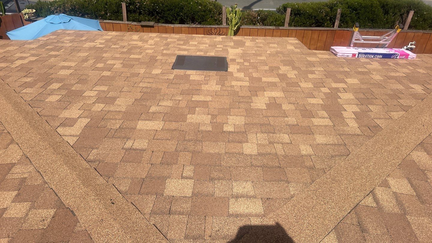 Full Asphalt Shingle Roof Replacement with Decking Repairs in San Diego by Reliable Roofing San Diego Inc.