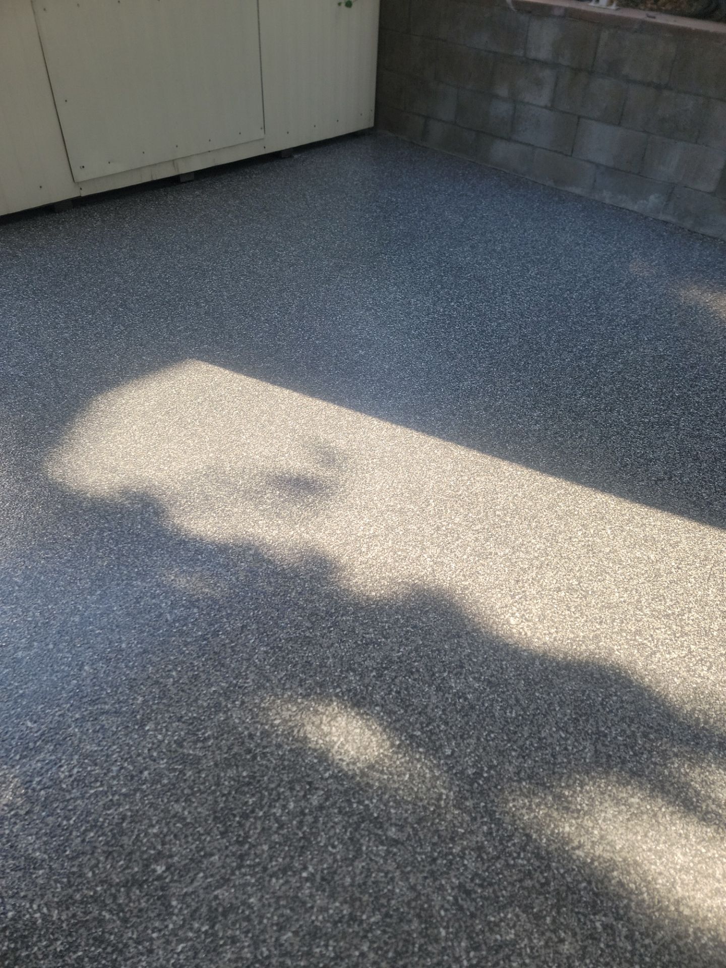 Silver Creek Carport Floor Coating in Pismo Beach by MGP Coatings