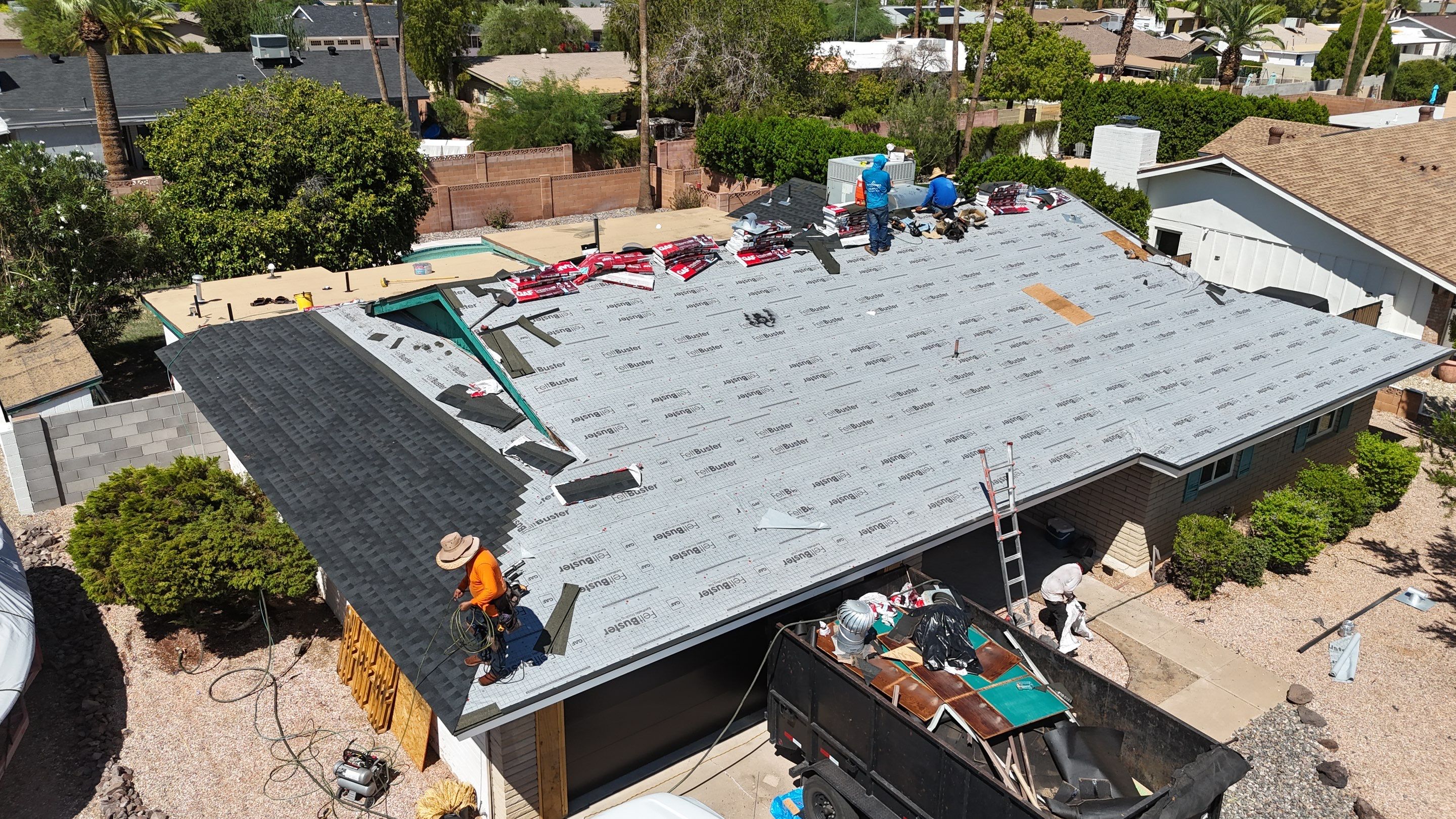 Project in Scottsdale, AZ by Saint Roofing