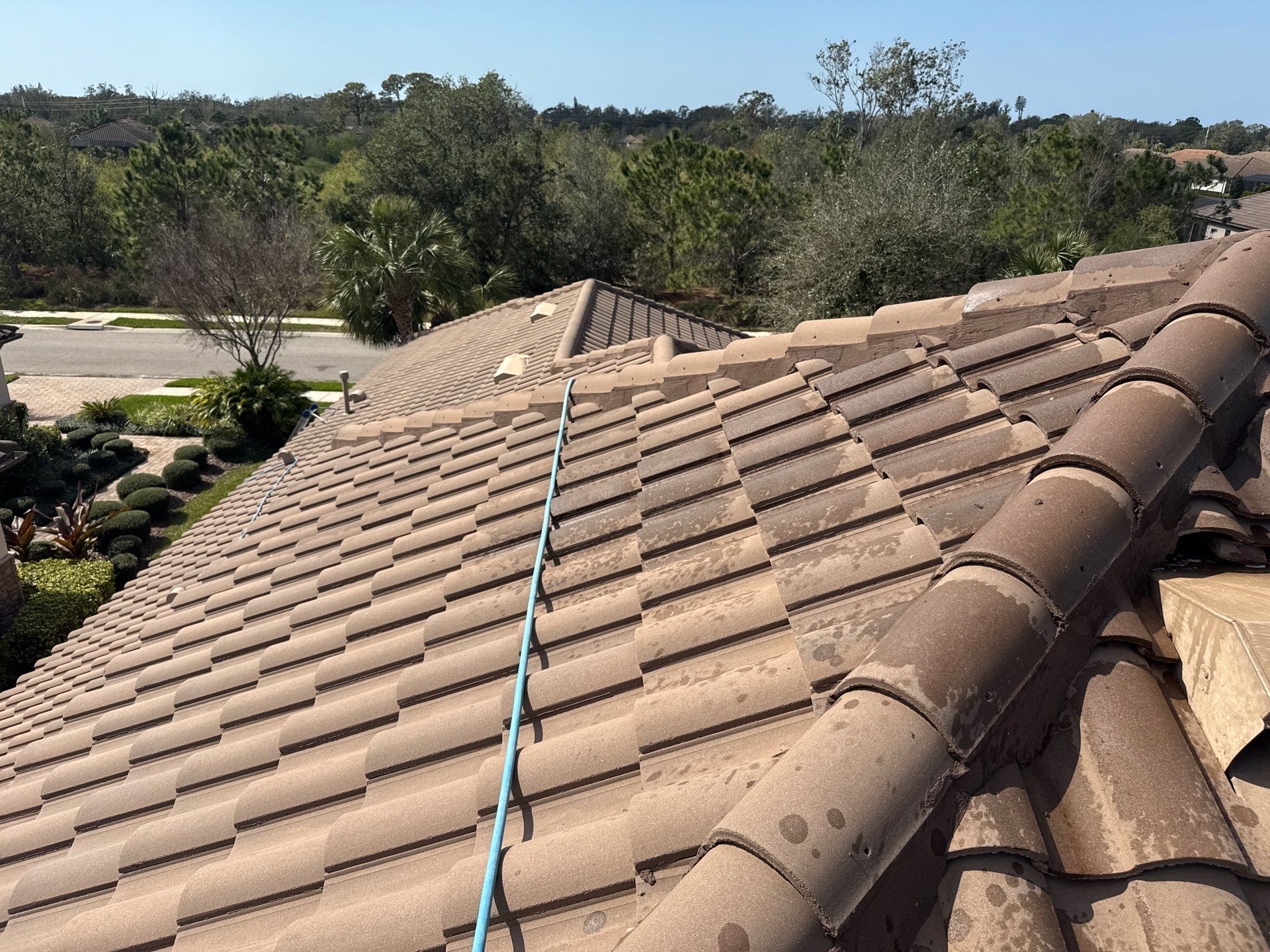 Tile Roof & Pool Deck Cleaning in Artisan Lakes Esplanade, Palmetto, FL – Sunshine AquaWash by Sunshine AquaWash