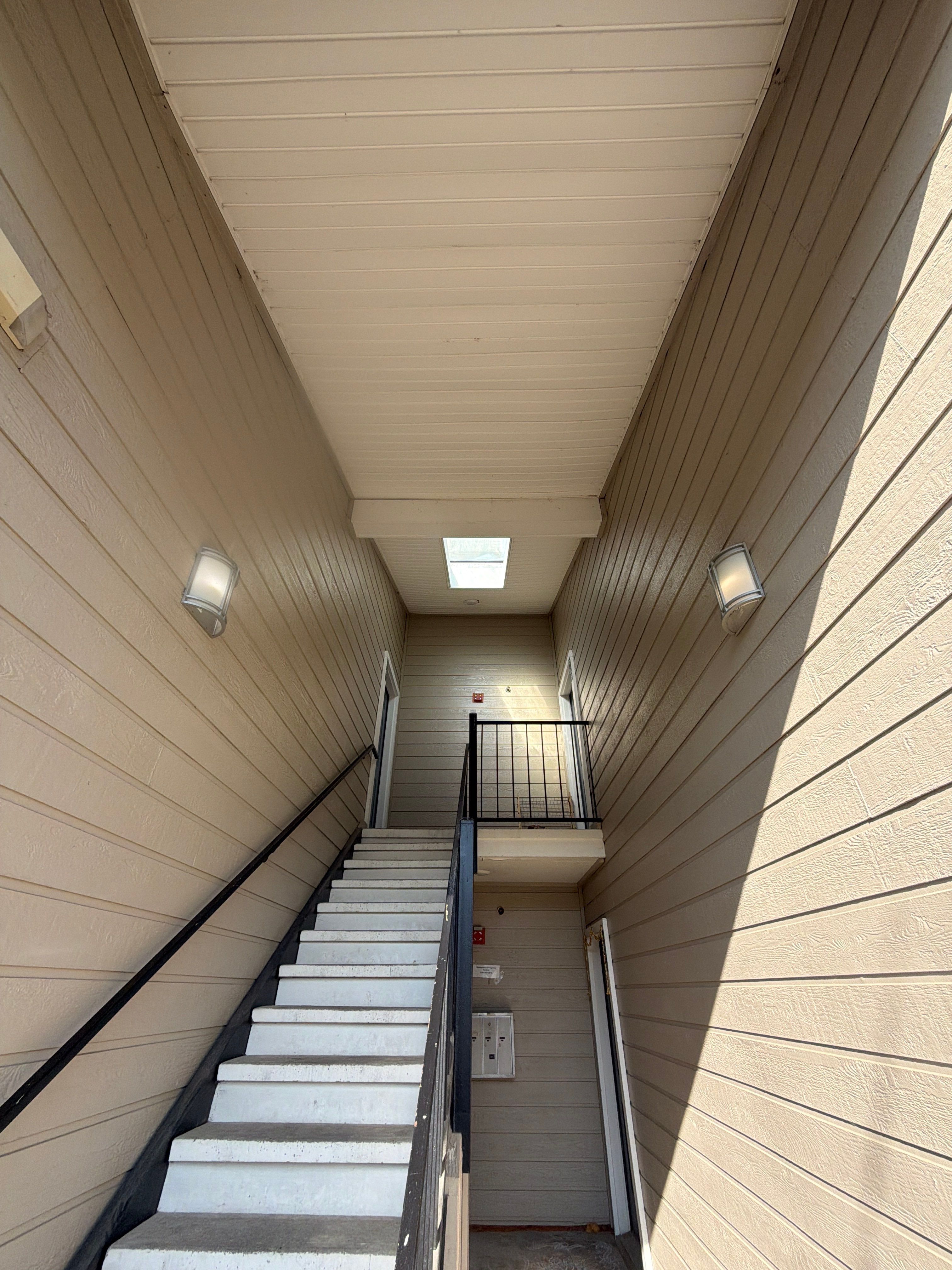 Multi-Family Building and Breezeway Washing in Elkridge, Maryland by Baltimore Pressure Washers Inc.