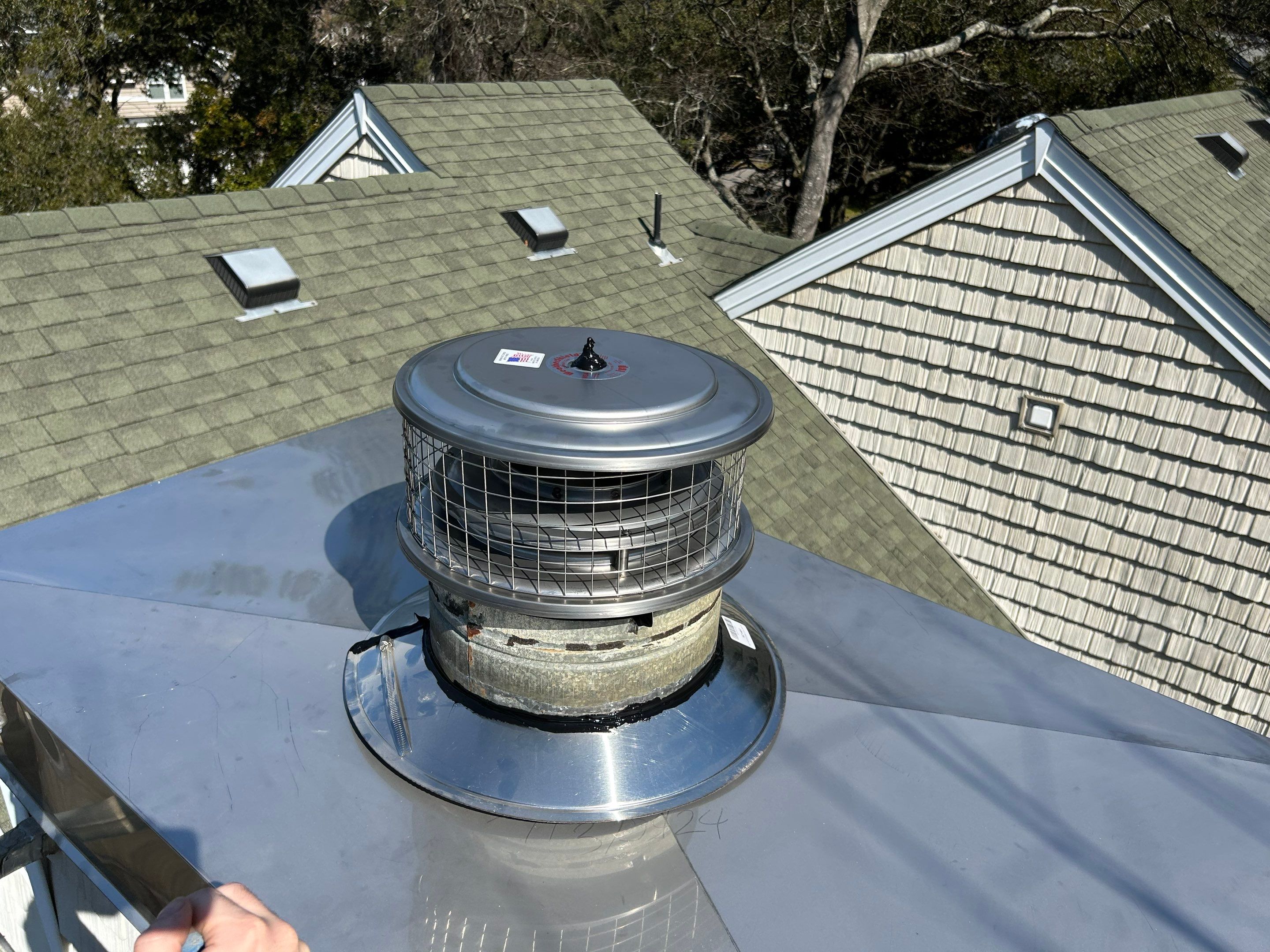 Gas Logs in Virginia Beach by Premier Chimney and Roofing