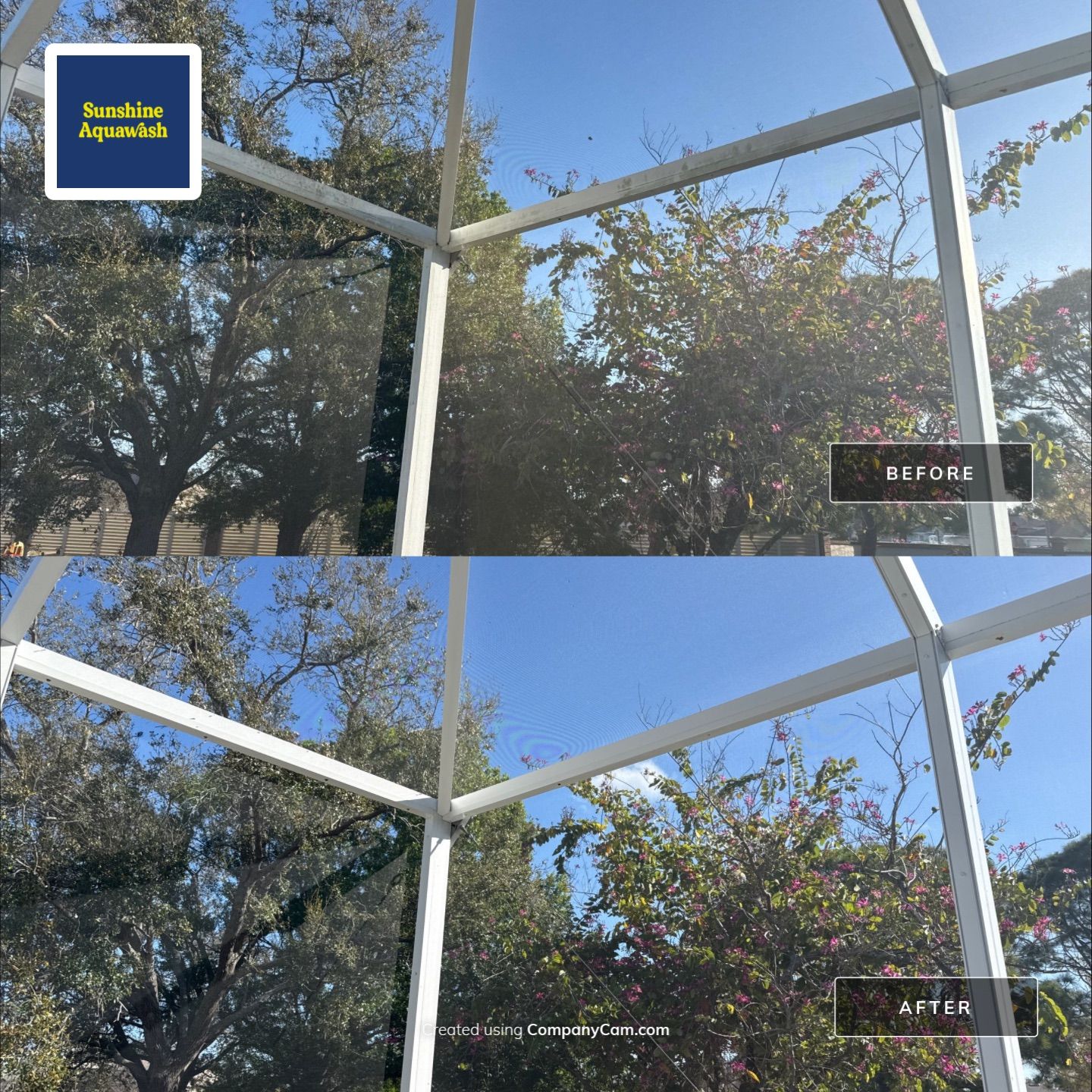 House Wash, Fascia Brightening & Patio Cleaning in Creekwood – Bradenton, FL by Sunshine AquaWash