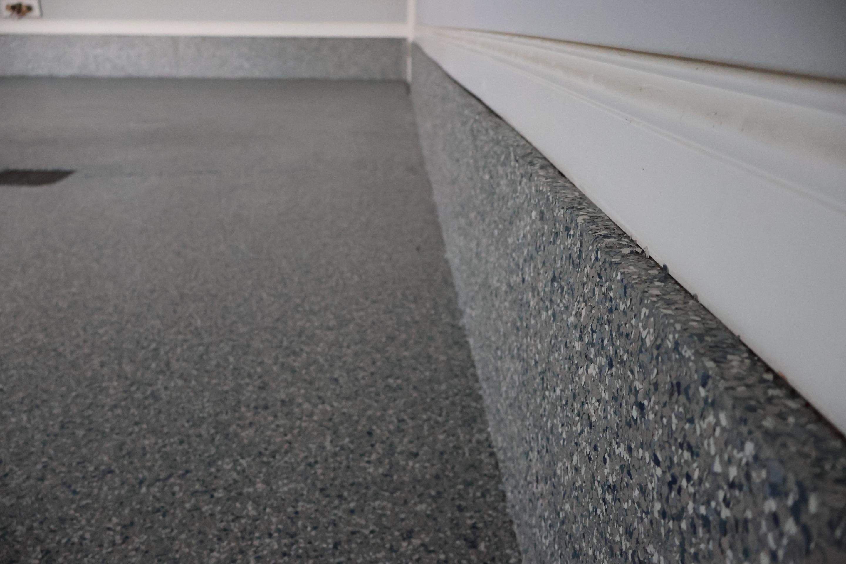 Stonewash Garage Floor by Level 10 Coatings