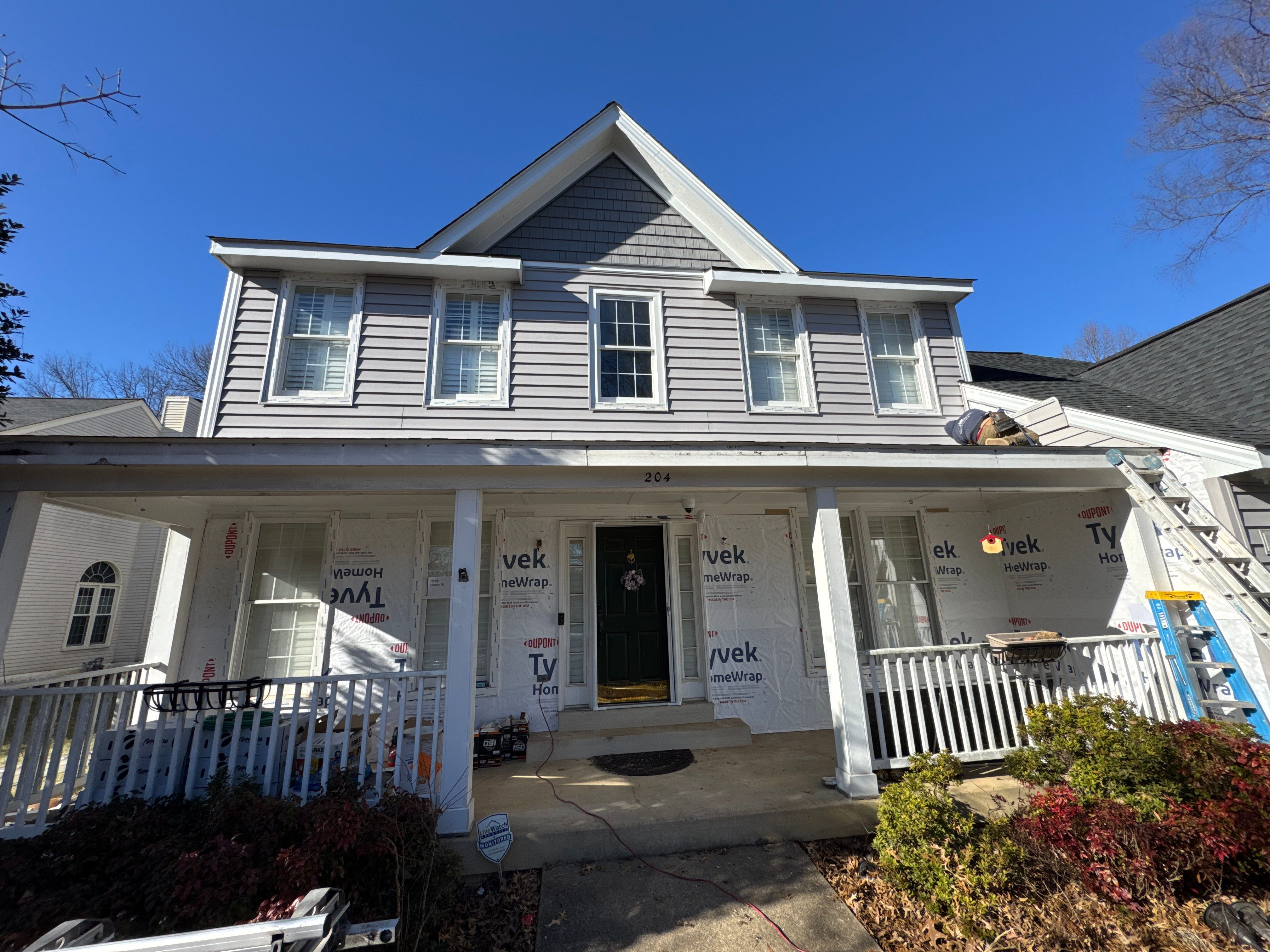 Siding and Roof Replacement Project in Vienna by USA Storm Roofing and Construction Group