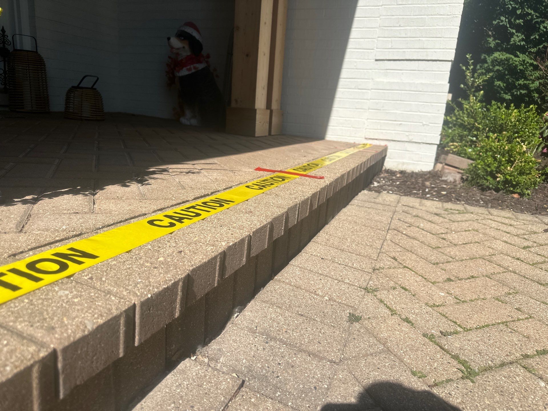 Brick paver repair, cleaning and sealing by Northern Power Washing LLC.