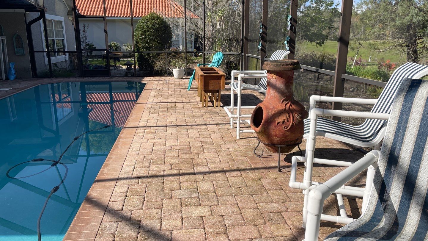 Pavers using Concrete Sealant by DuraSeal