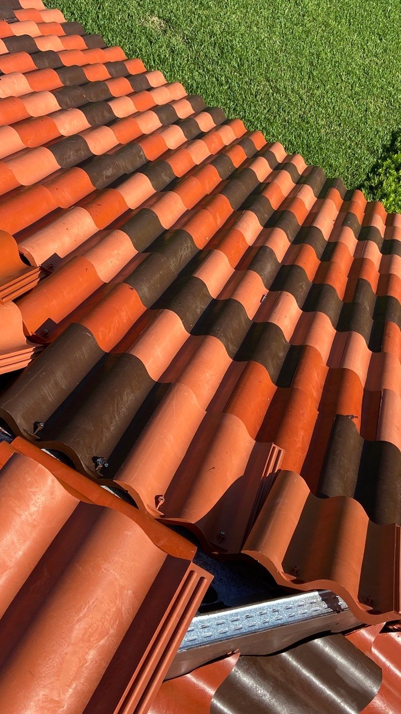 Residential Roofing Installation using Brava Spanish Tile in West Palm Beach by International Roofing