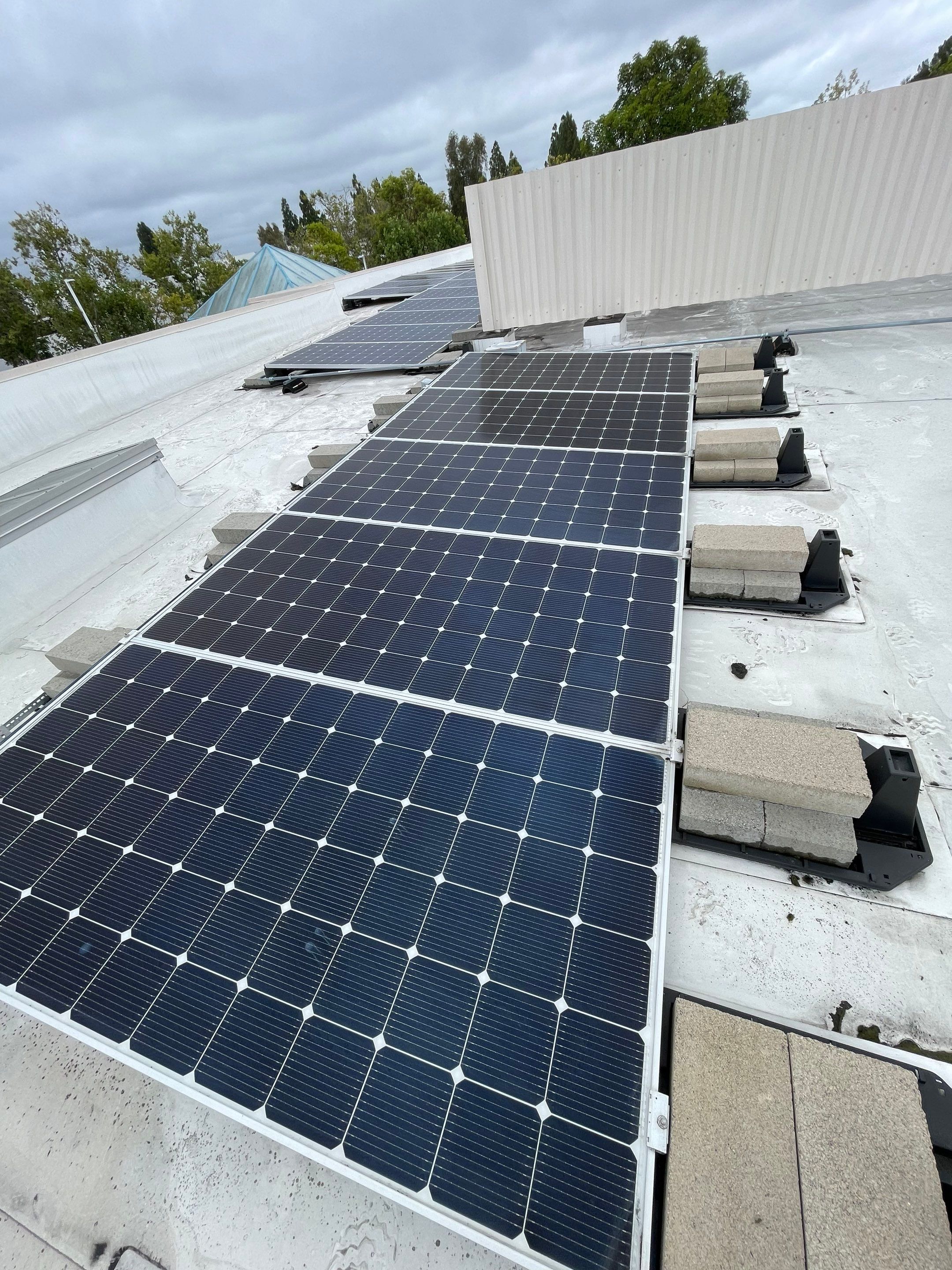 Commercial Solar Cleaning by Palm Coast Solar Cleaning