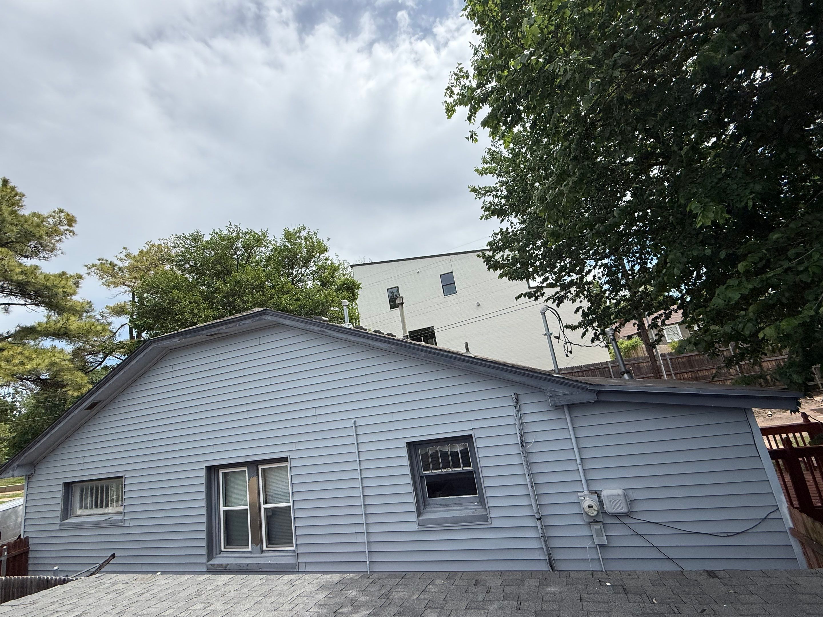 siding replacement in Oklahoma City by McCann's Roofing and Construction