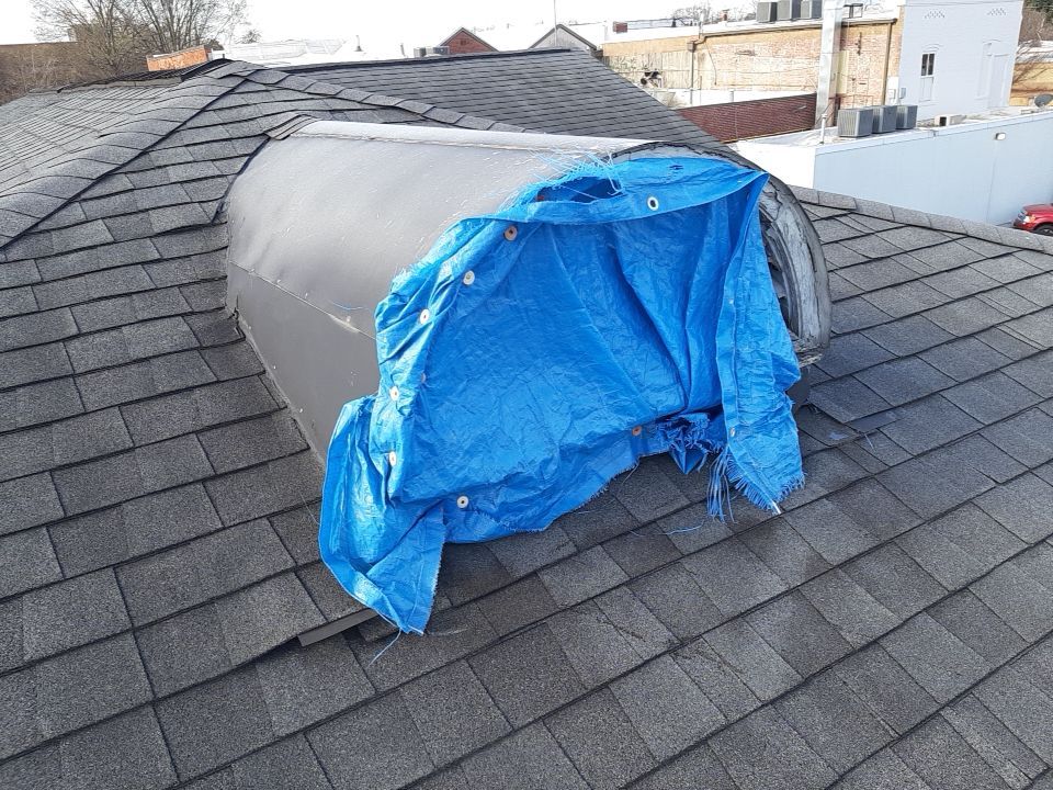 Commercial Roof Repair - Marietta Square by Georgia Roof Advisors