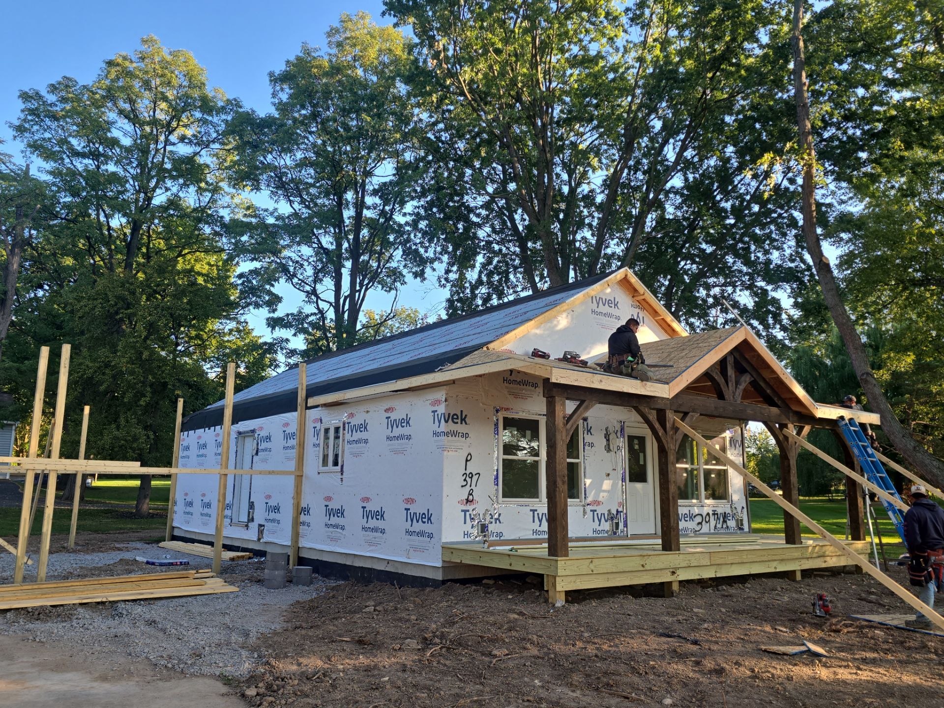 Modular with attached garage by Horst Custom Homes 