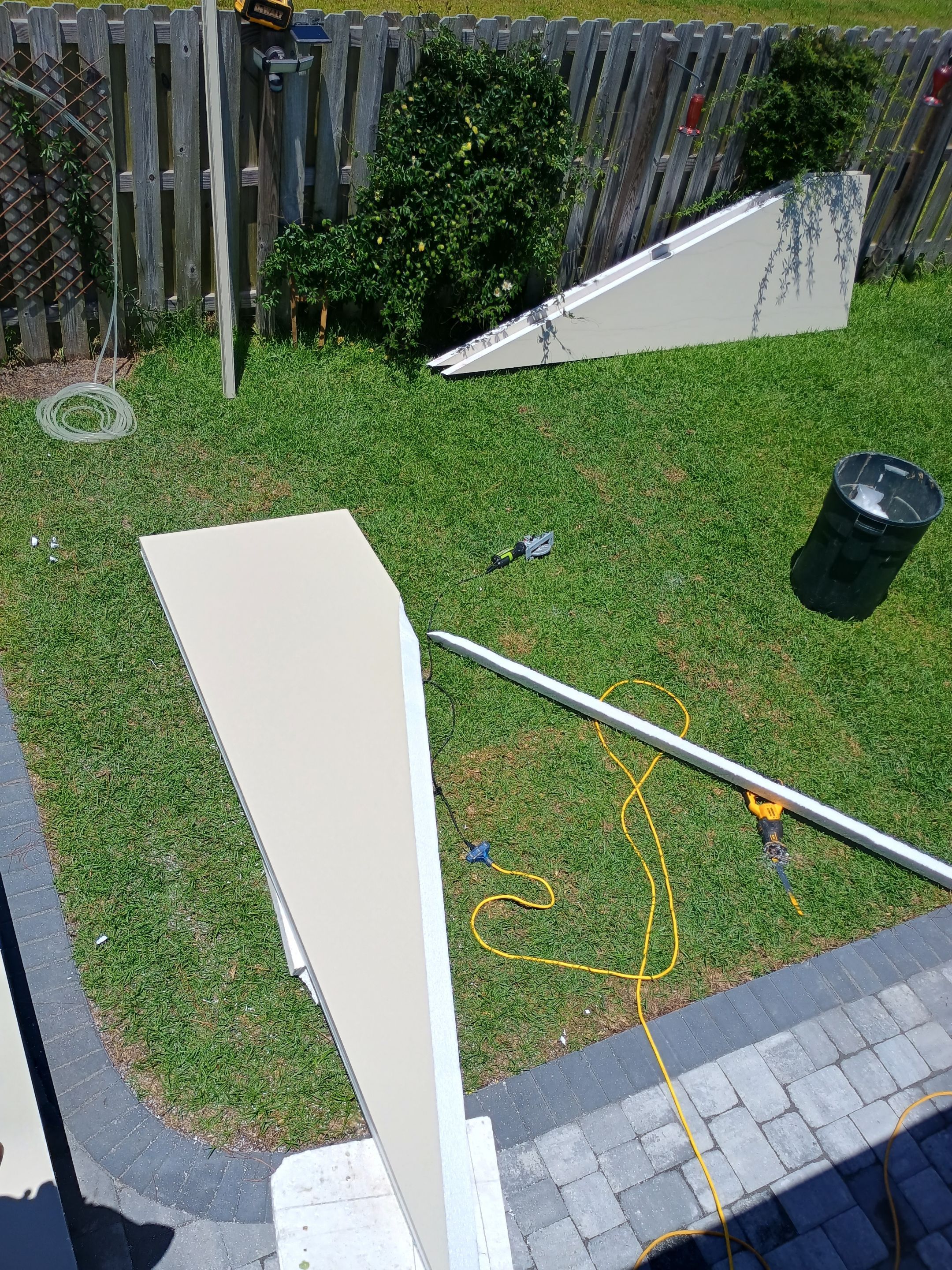 Patio Cover using Colorbeam by Titan Sunrooms