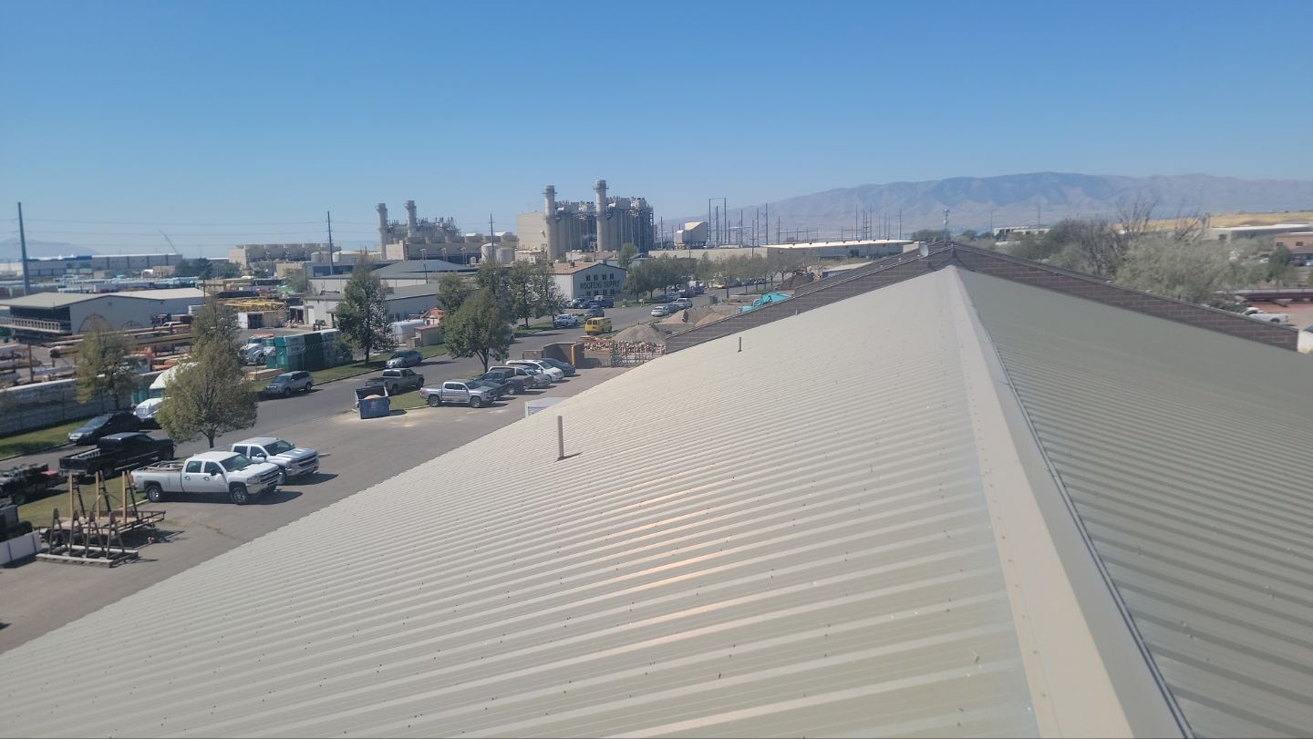 Commercial Roof Replacement – PBR Metal Panels After Hail Damage by ASAP Roofing & Exteriors