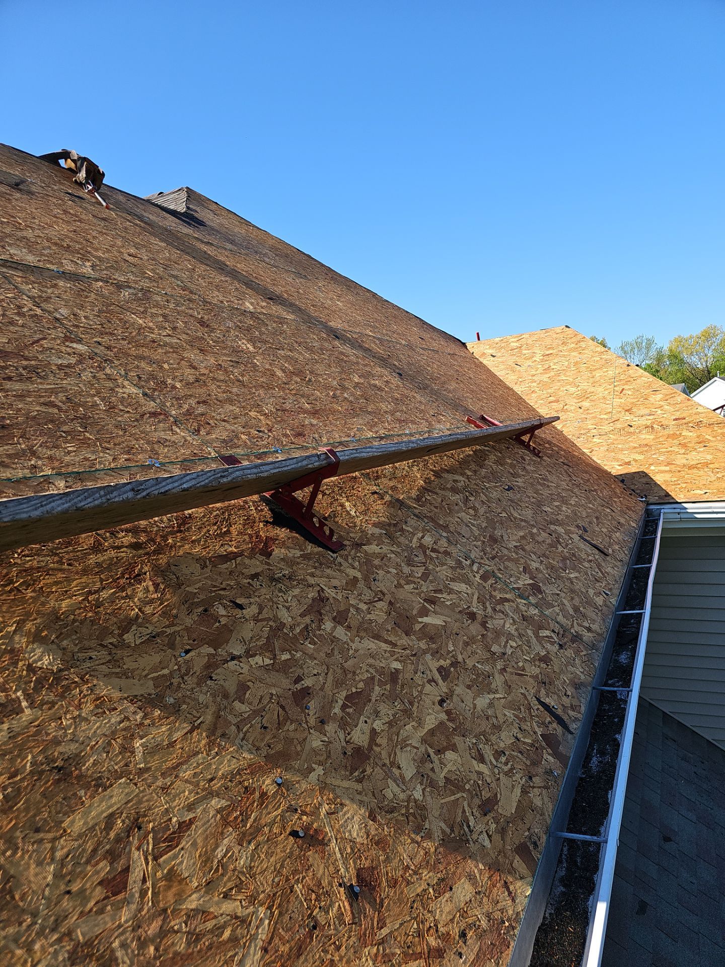 Residential Roofing Installation using Tamko Rustic Black by A Plus Exterior
