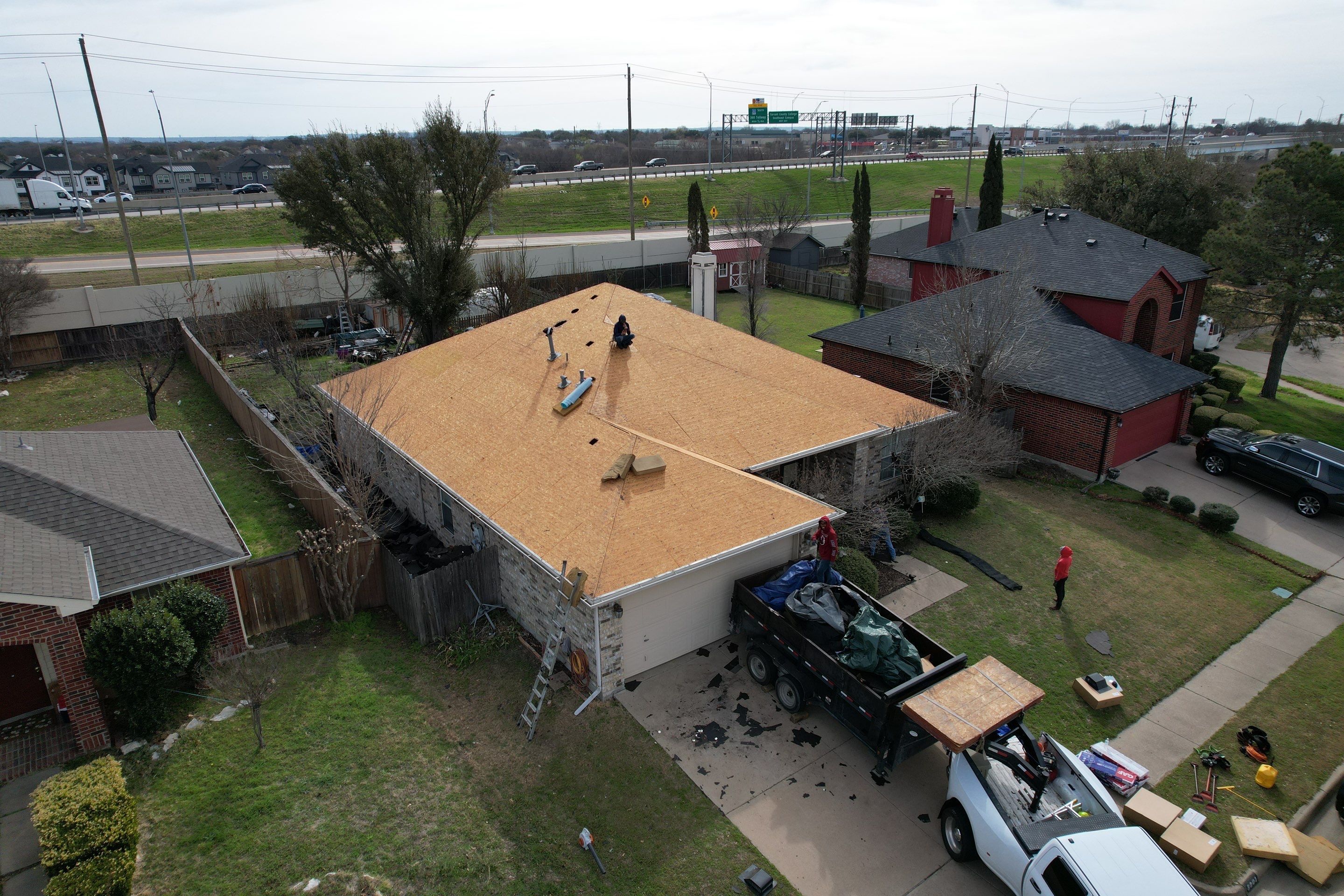 Project in Arlington  by Zeus Exteriors