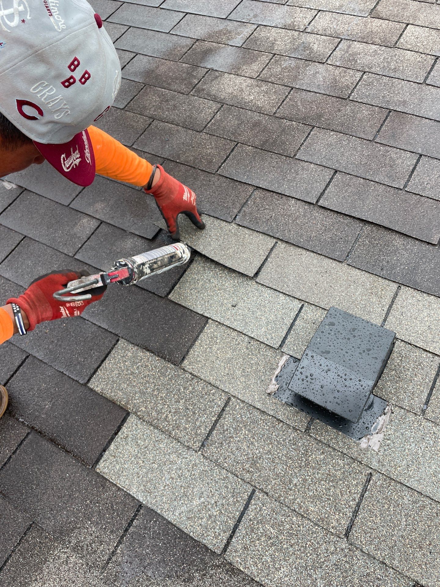 Hail Damage using Owen's Corning Duration (Lifetime) Shingles by Roof Repair Company
