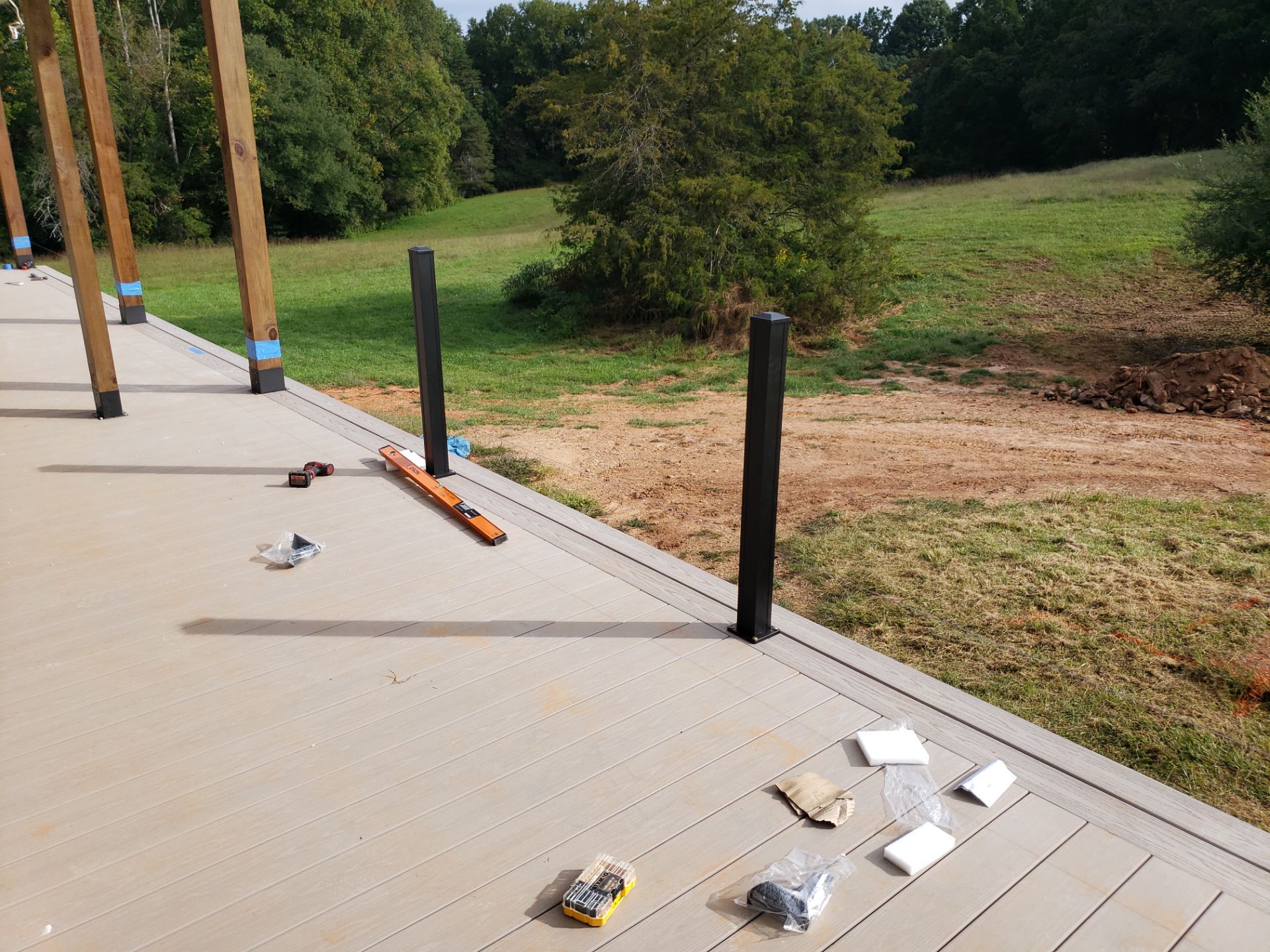Massive Deck Completed with Custom Details! by A Step Above Handy LLC 