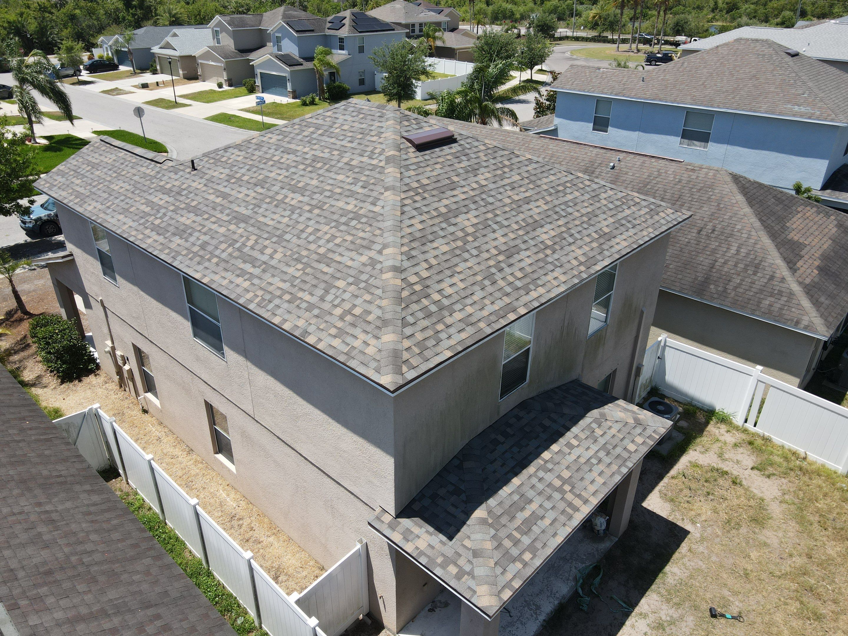 Roof Replacement in Ruskin, FL. by Steadfast Roofing 