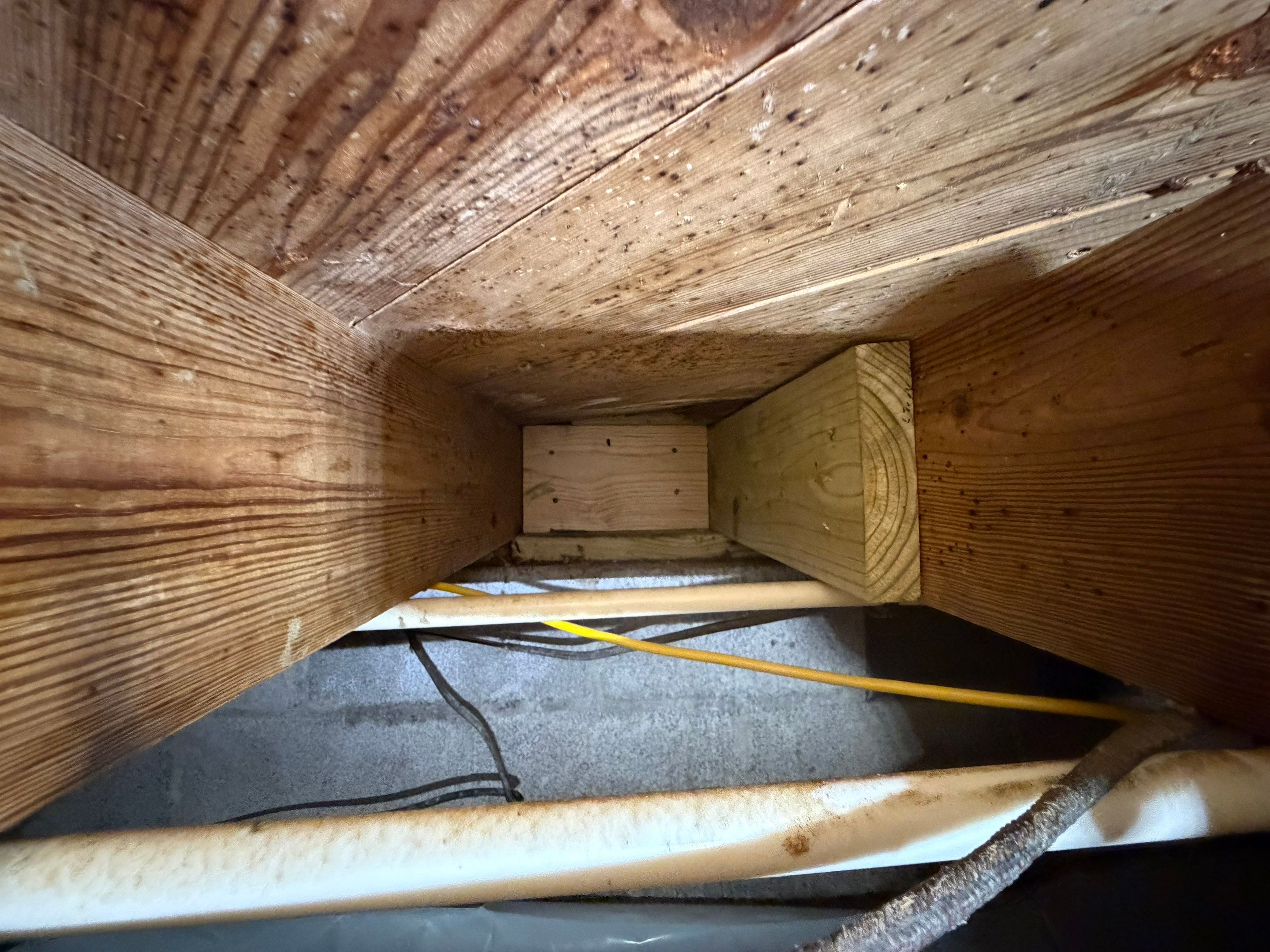 Project in Norfolk by Patriot Crawl Space Repairs