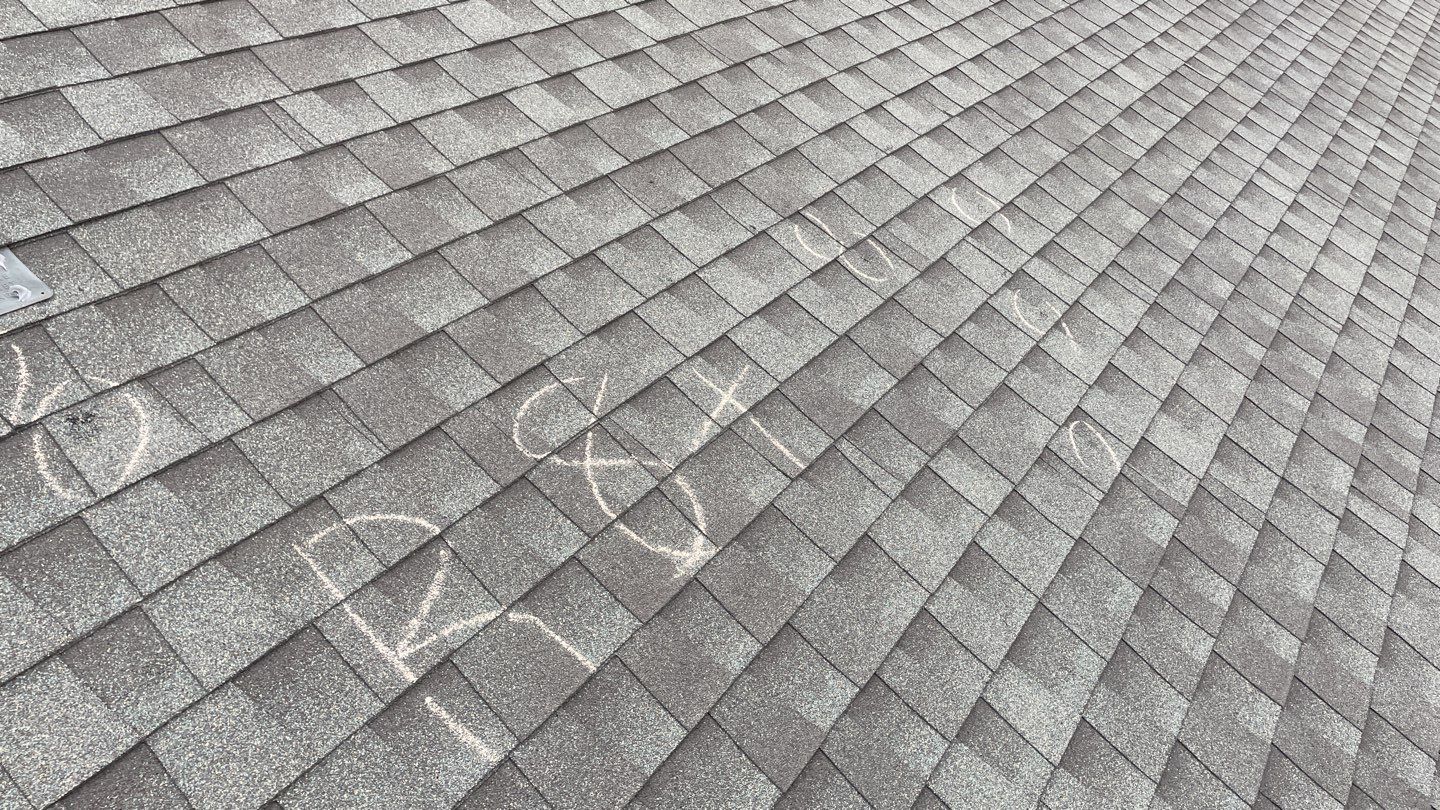 Hail claim roof replacement by Oakwood Roofing and Construction, LLC