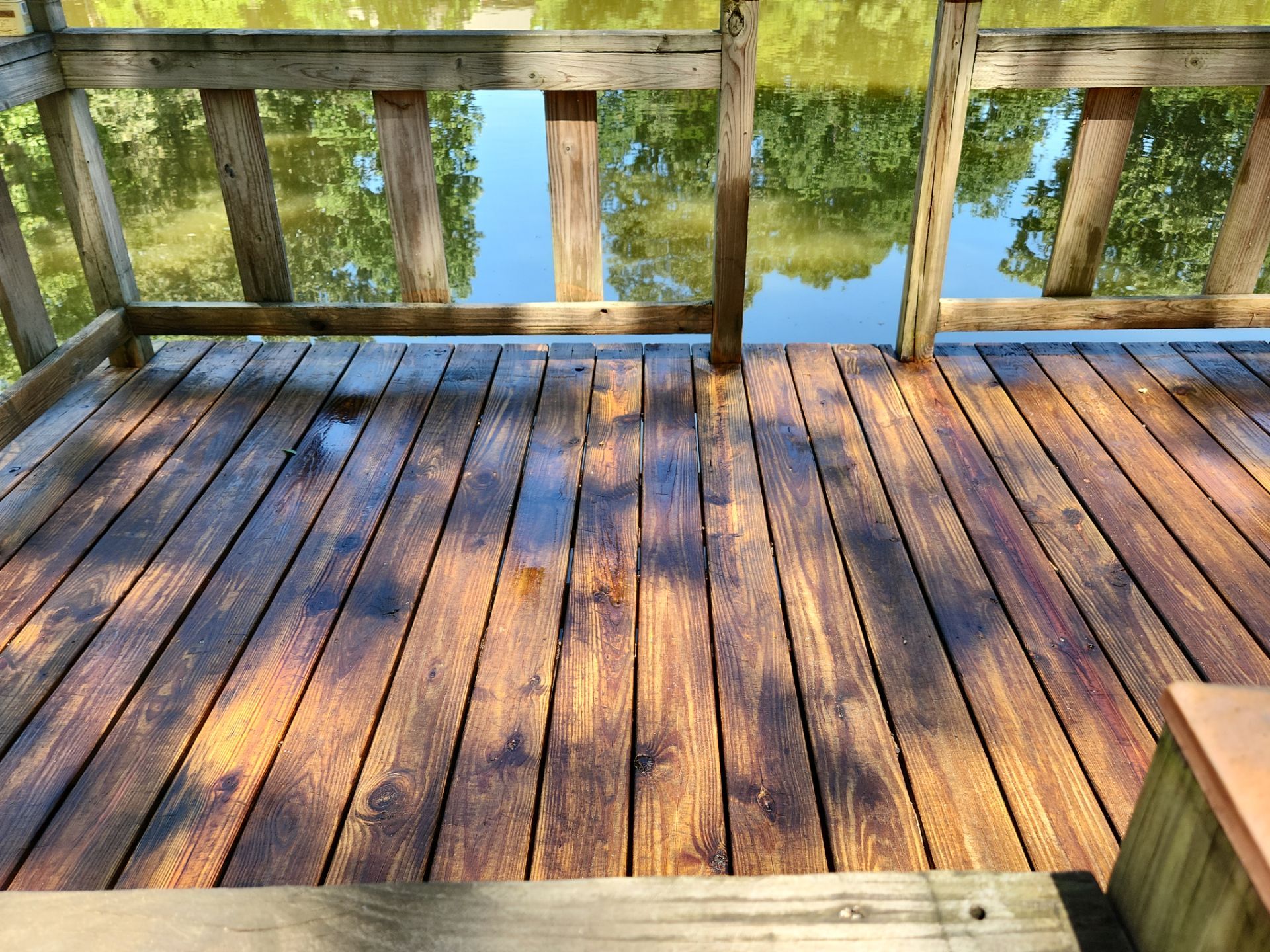 Dock and Deck using Wood Sealant by DuraSeal