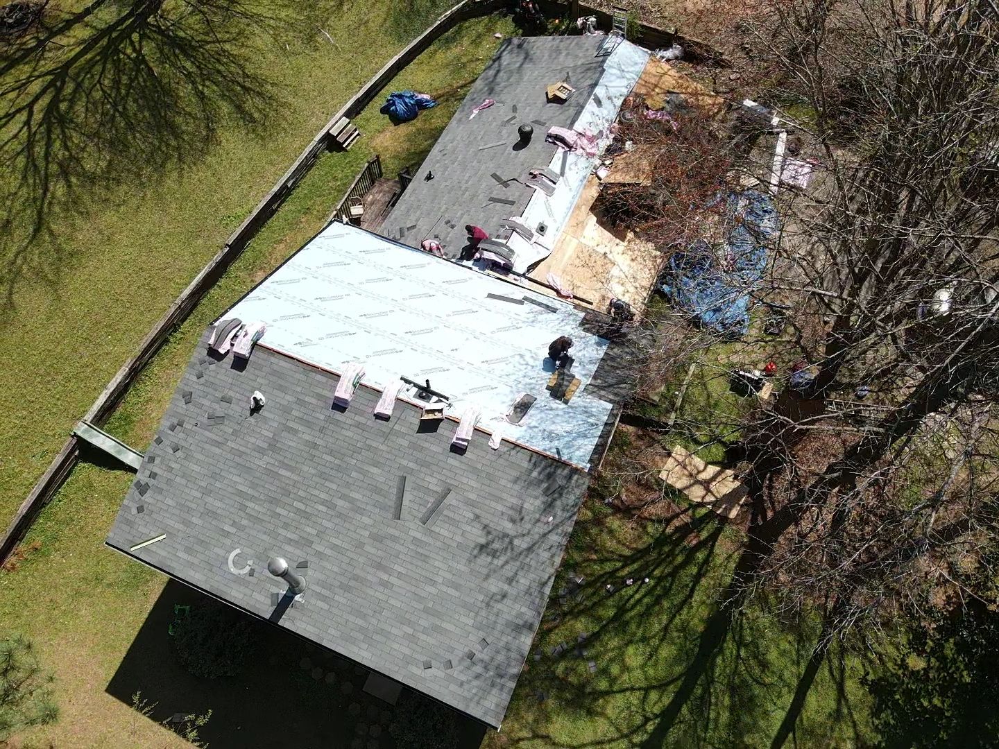 Residential Roofing Installation using Owens Corning by Inspector Roofing and Restoration