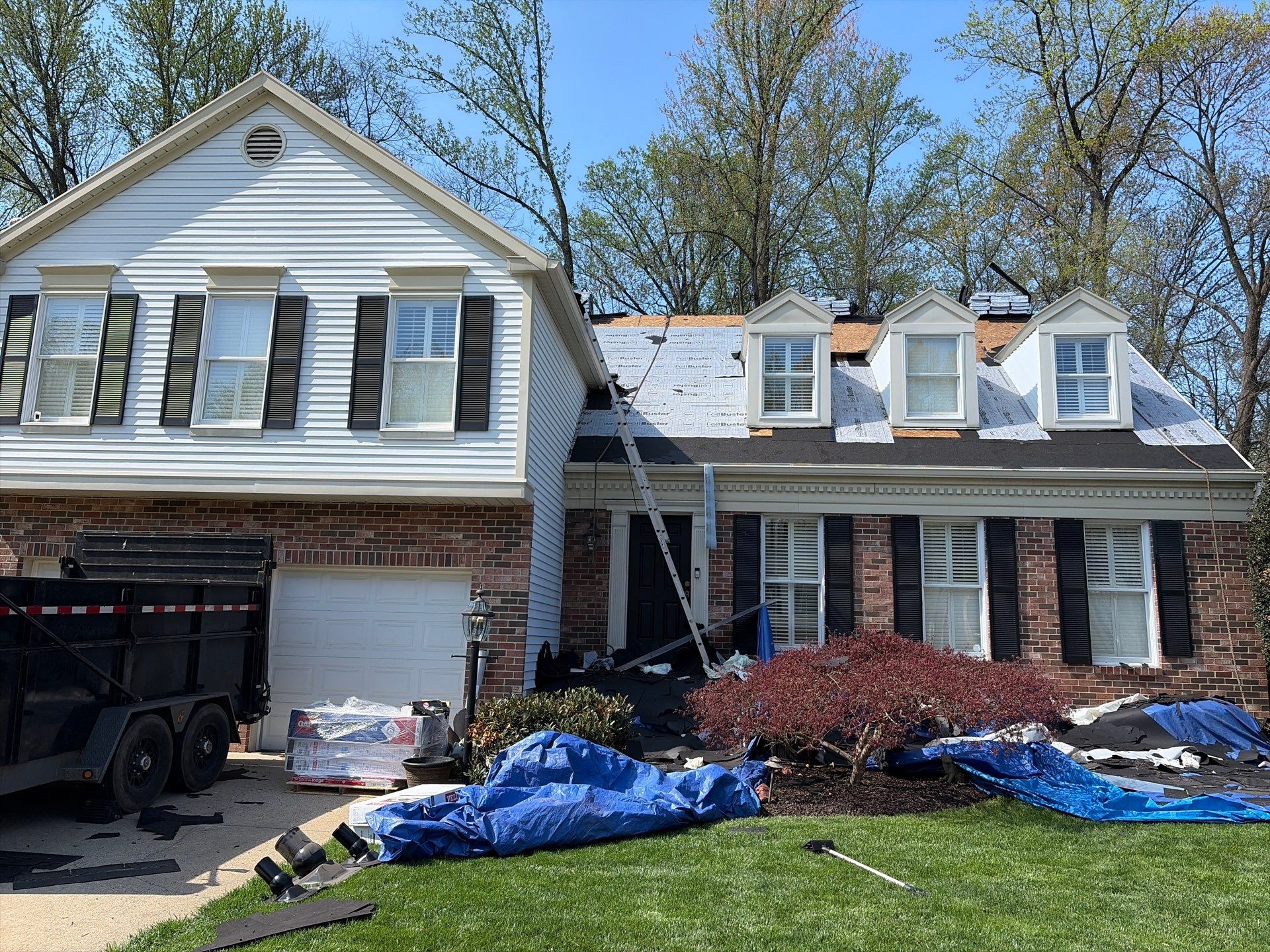 Residential Roofing Installation using GAF Timberline HDZ by Matter Construction, LLC
