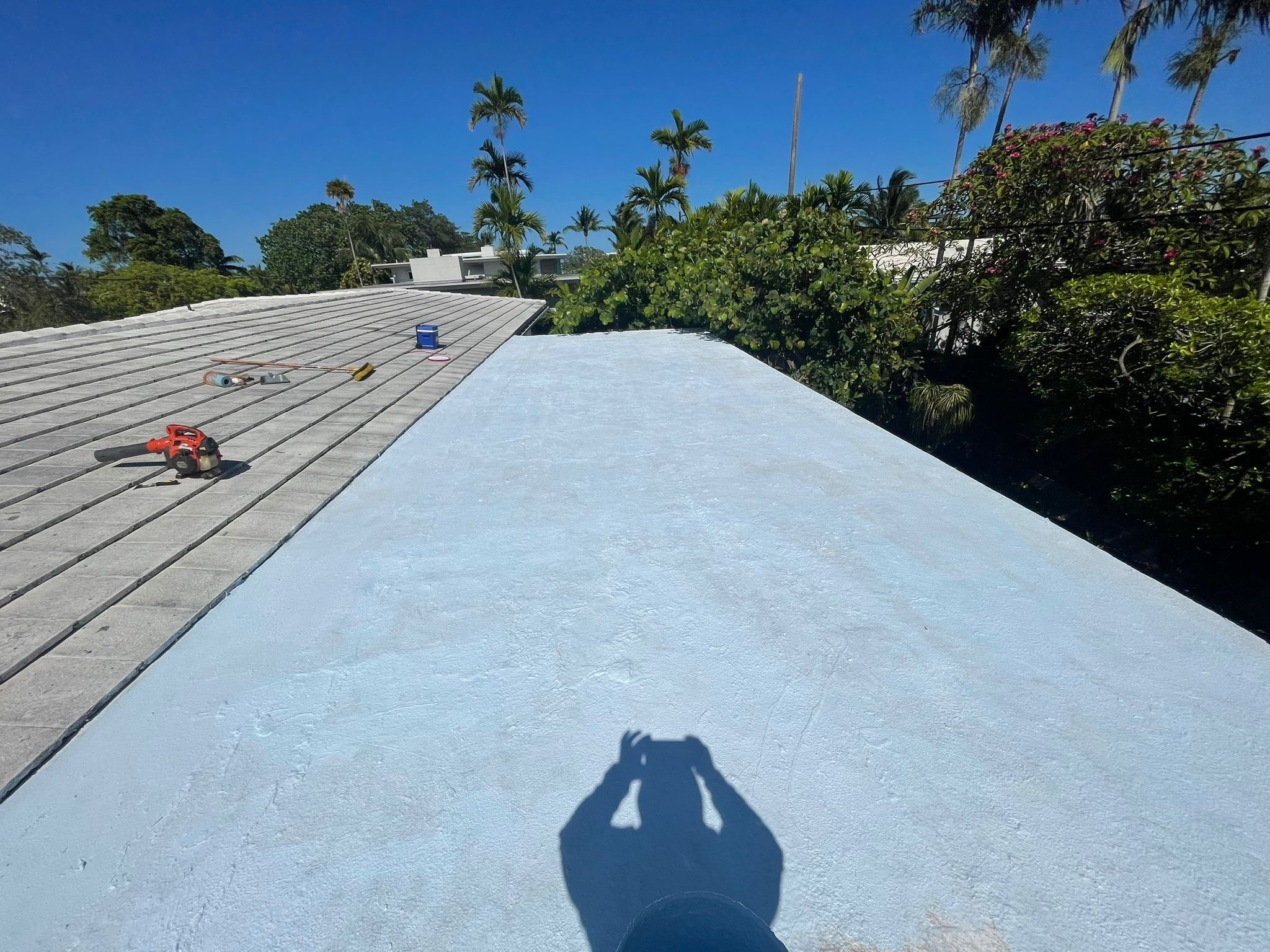 Residential Flat Roof Repair by The Goat Contractor ( Giampri Corp)
