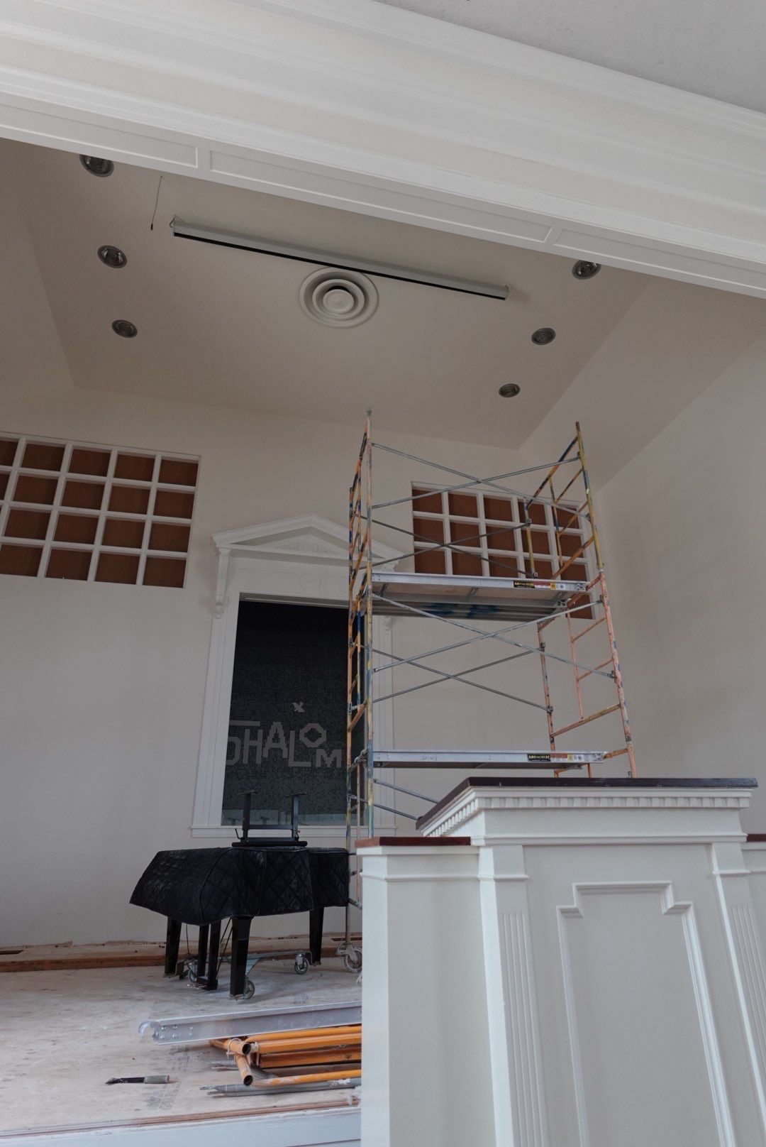 Interior Church Painting and Sanctuary Refresh in Sioux Falls by Select Painting, Coatings & Garage Cabinets