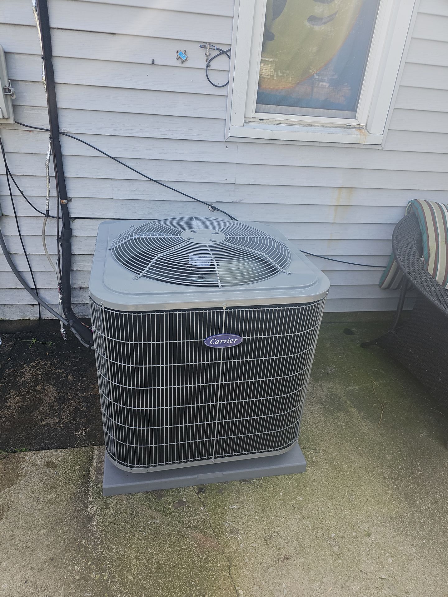 Carrier Central Air Conditioning Installation by GSHA Services LTD