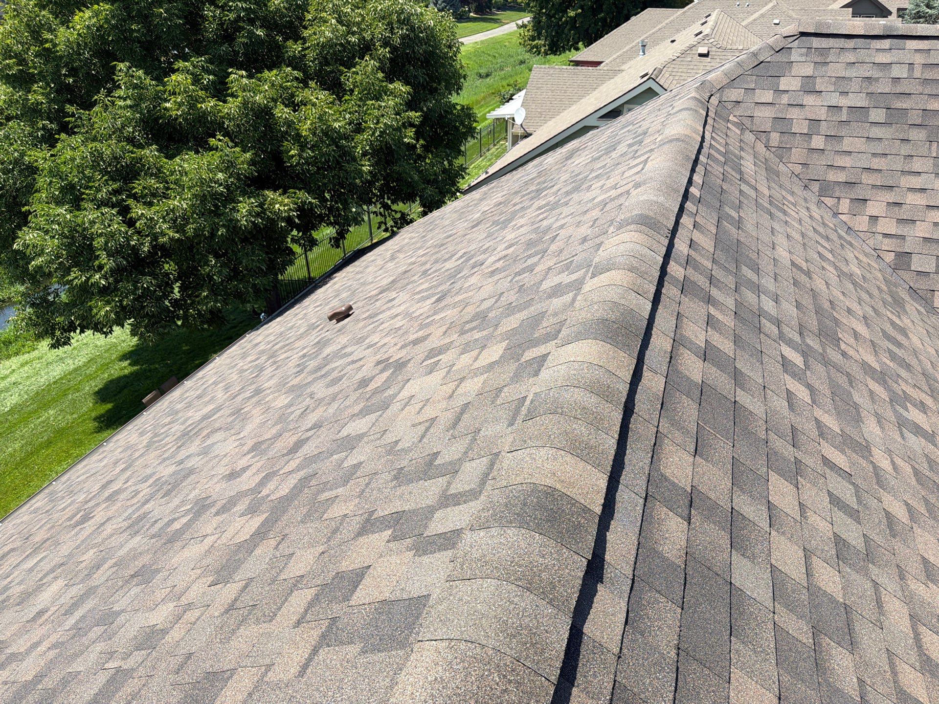 Complete Residential Roof Replacement with Architectural Shingles in Star by Olive Roofing