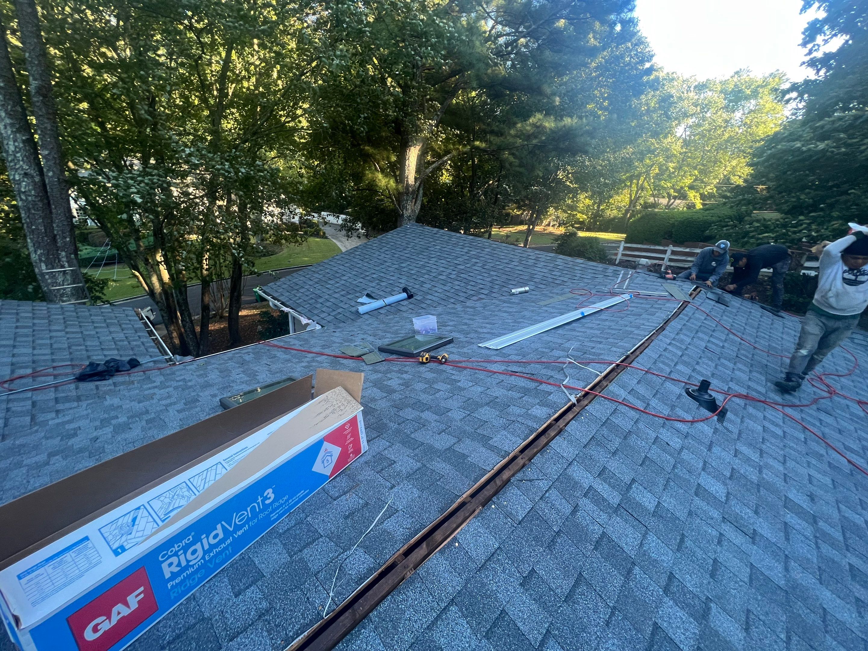 Insurance Roof Replacement & installing upgraded roofing system!  by Nailed It Roofing & Remodeling LLC