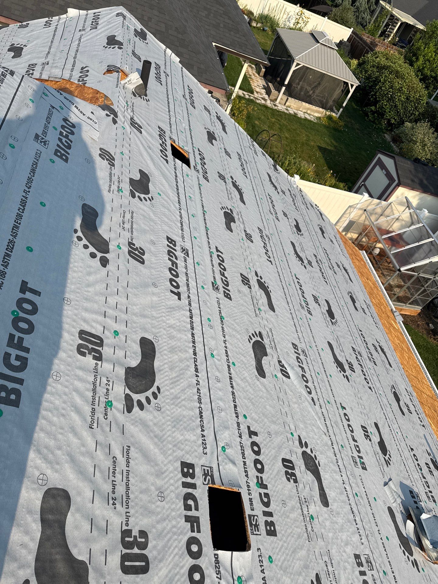 Complete Residential Roof Replacement Featuring Architectural Shingles in Meridian by Olive Roofing