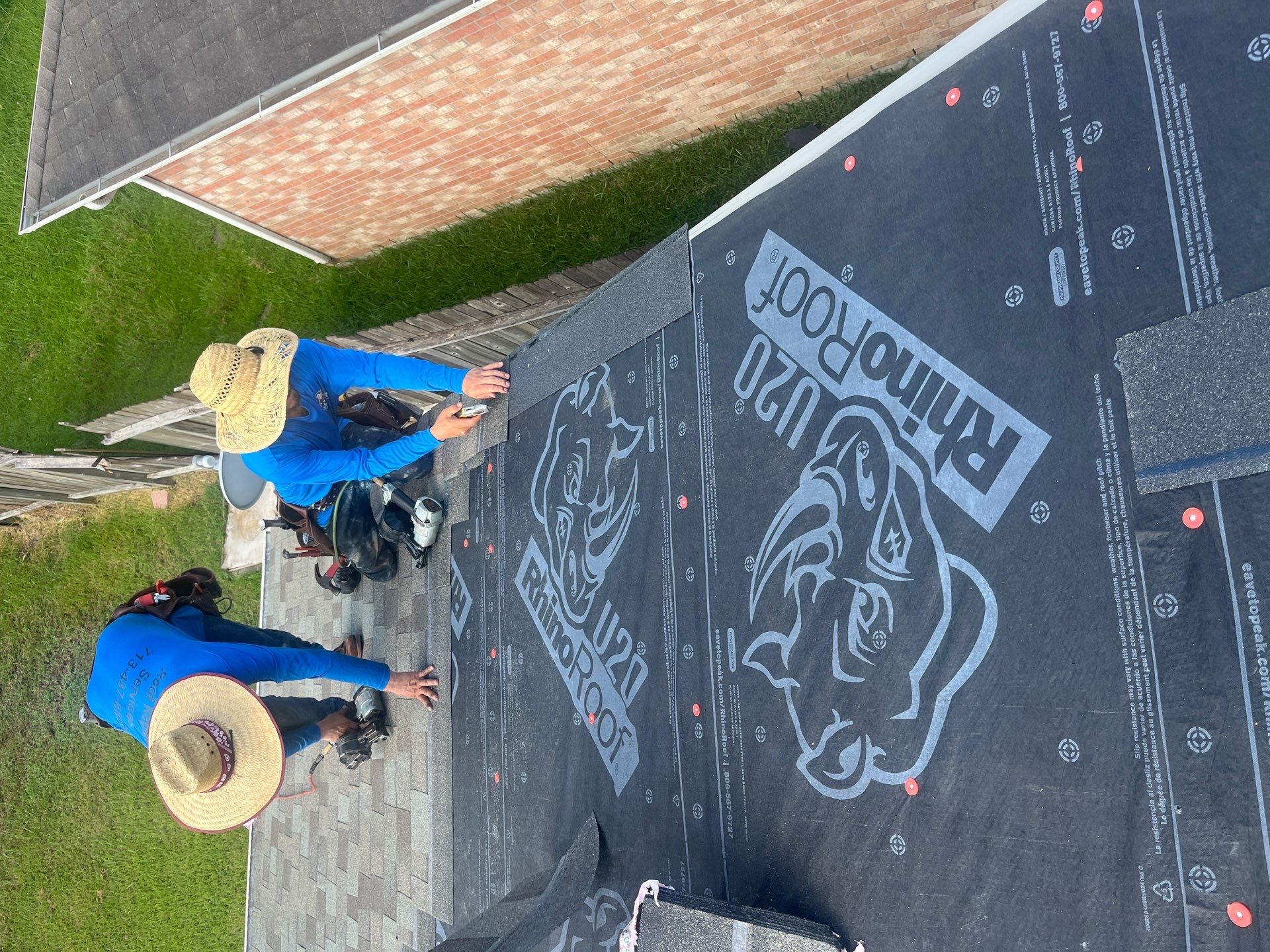 Residential Roofing Repair using Owen's Corning Duration (Lifetime) Shingles by Roof Repair Company