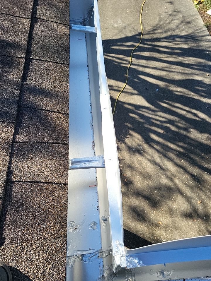 Gutter Installation using K-Style Gutters by Gutter Professors