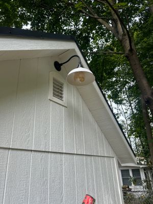 Shed Wiring & Generator Inlet Installed – Powered by ZAM