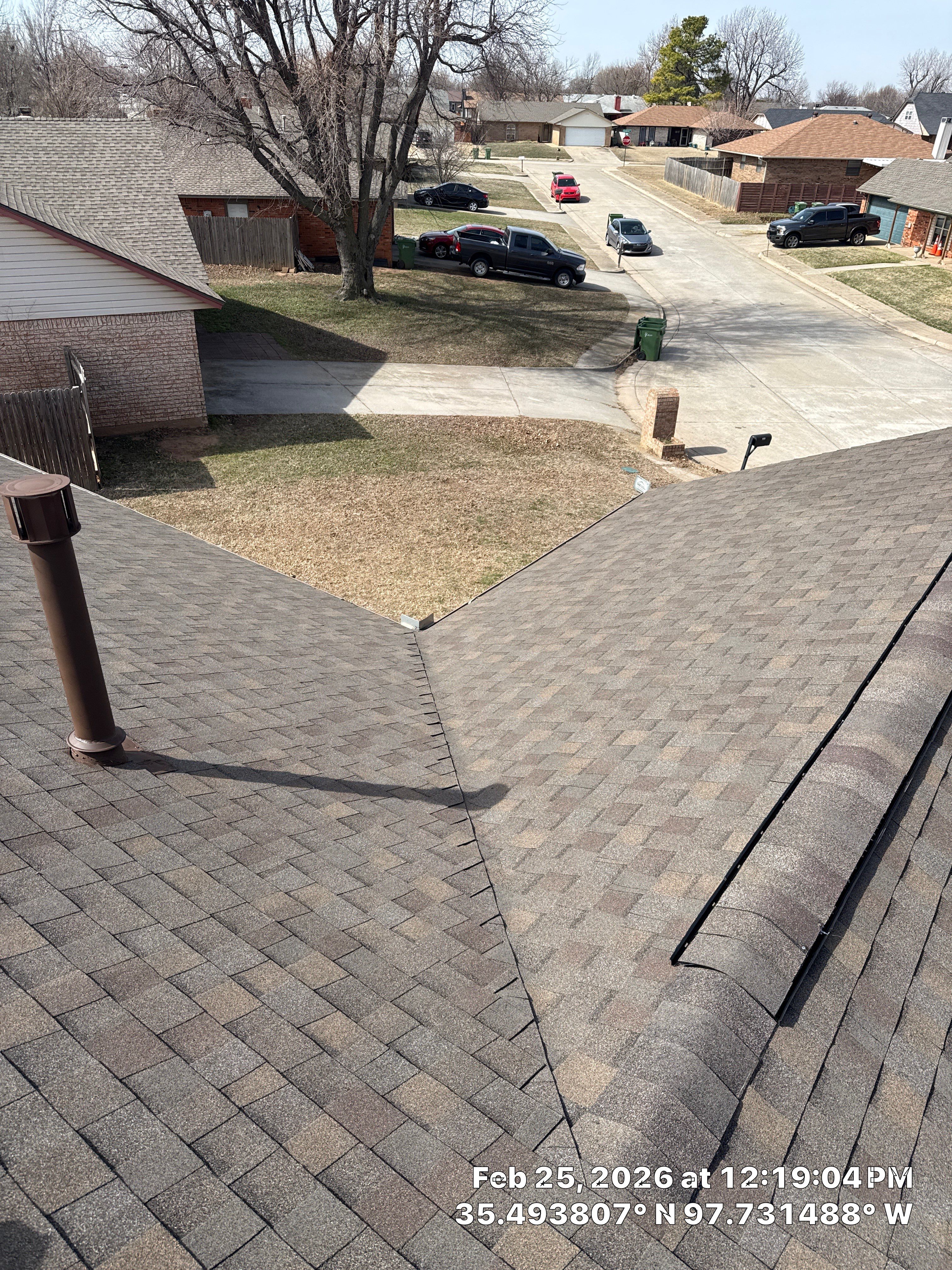 Project in Yukon, OK by OAK Roofing Restoration 