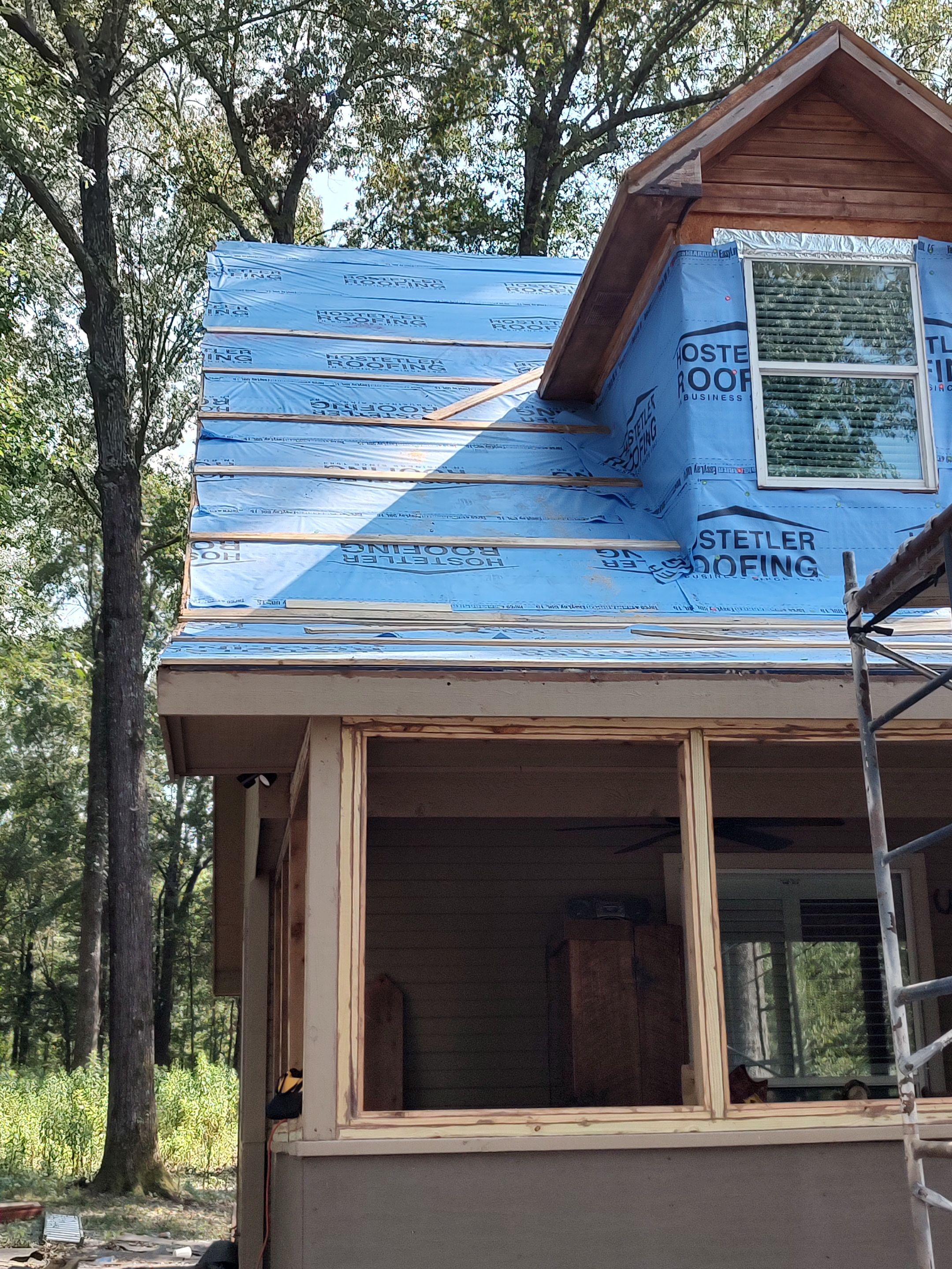Metal Roof Replacement: 26 GA. Residential Metal Panel by Hostetler Roofing