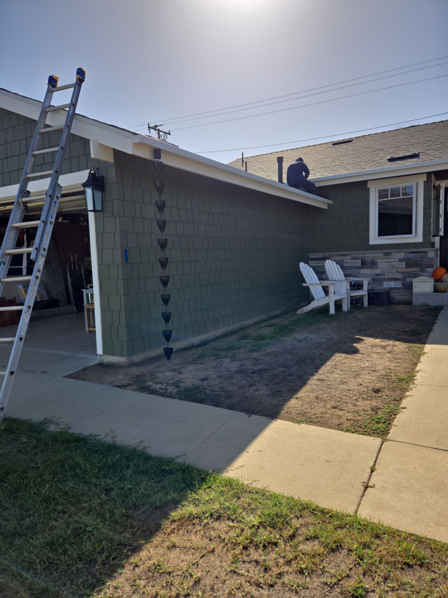 Rain Gutters Project in Torrance by Insulation Labs