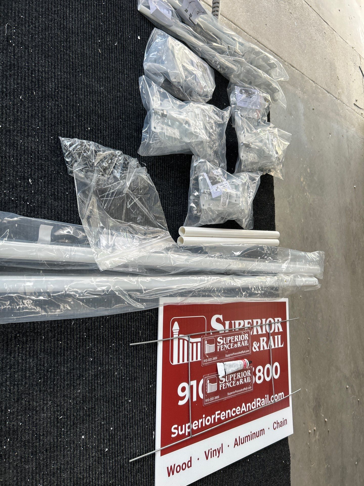 Hamilton Vinyl Privacy Project in Cameron by Superior Fence and Rail